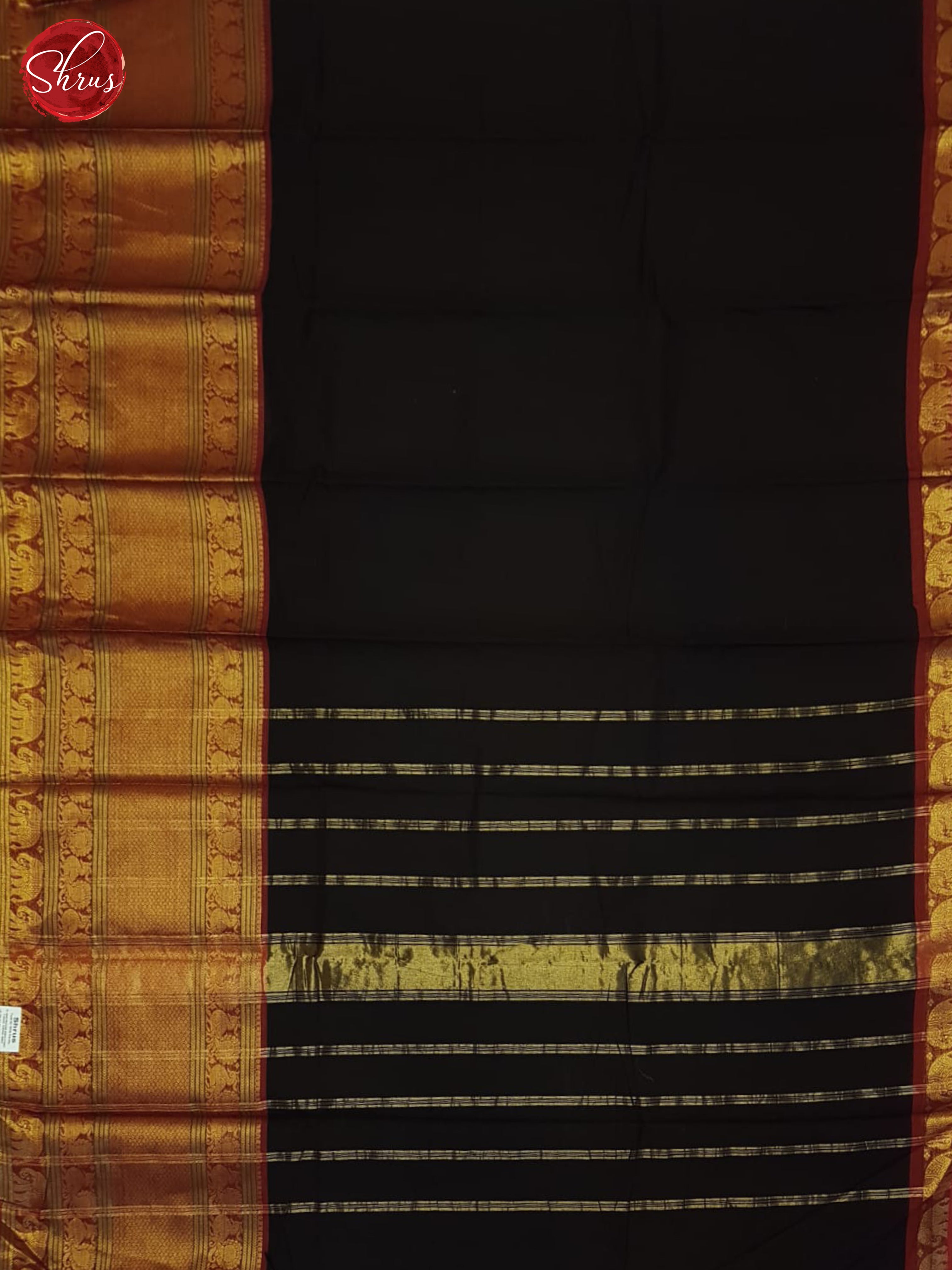 Black & MAroon - Chettinad Cotton Saree - Shop on ShrusEternity.com