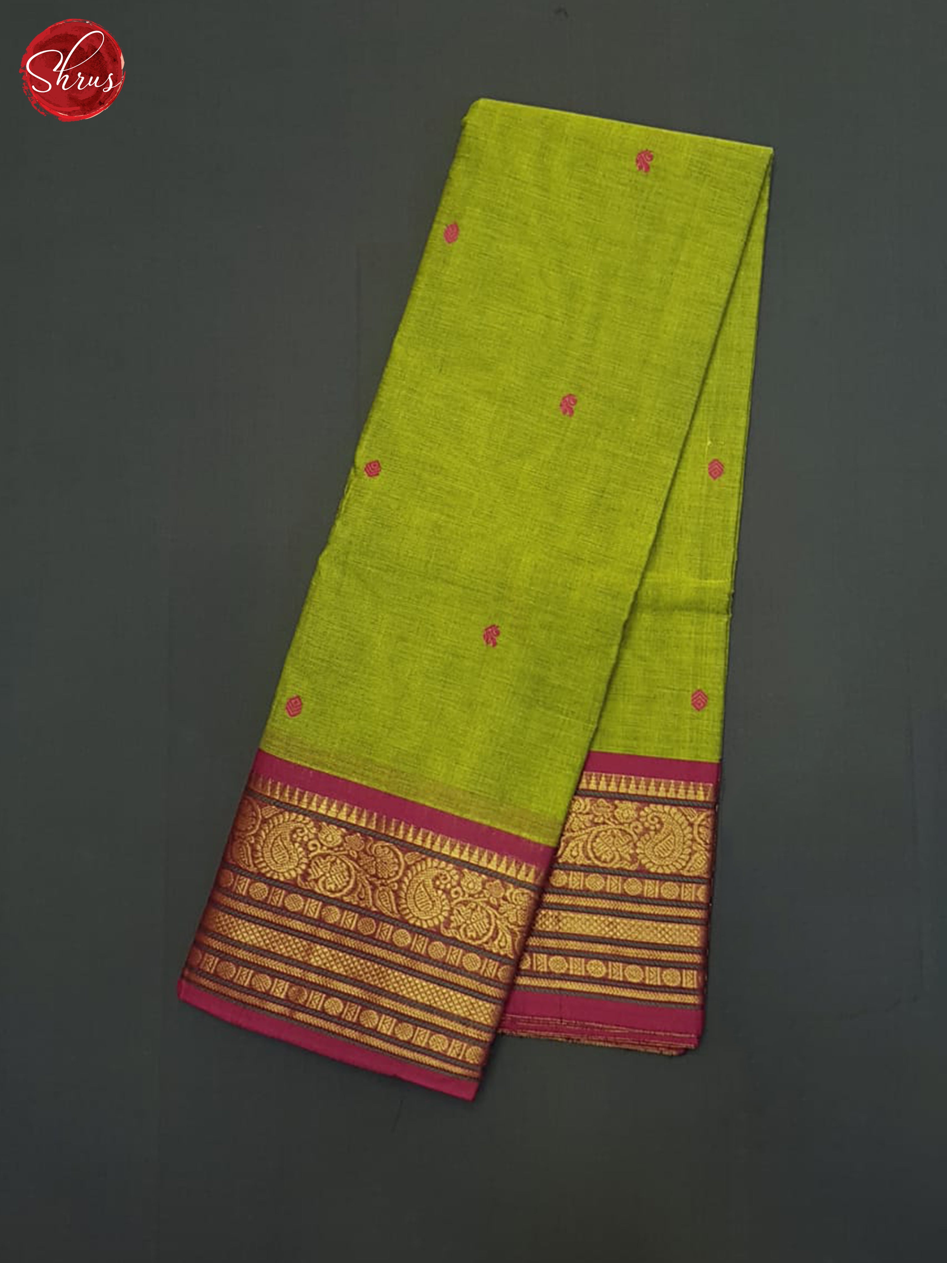 Green & Pink - Chettinad Cotton Saree - Shop on ShrusEternity.com