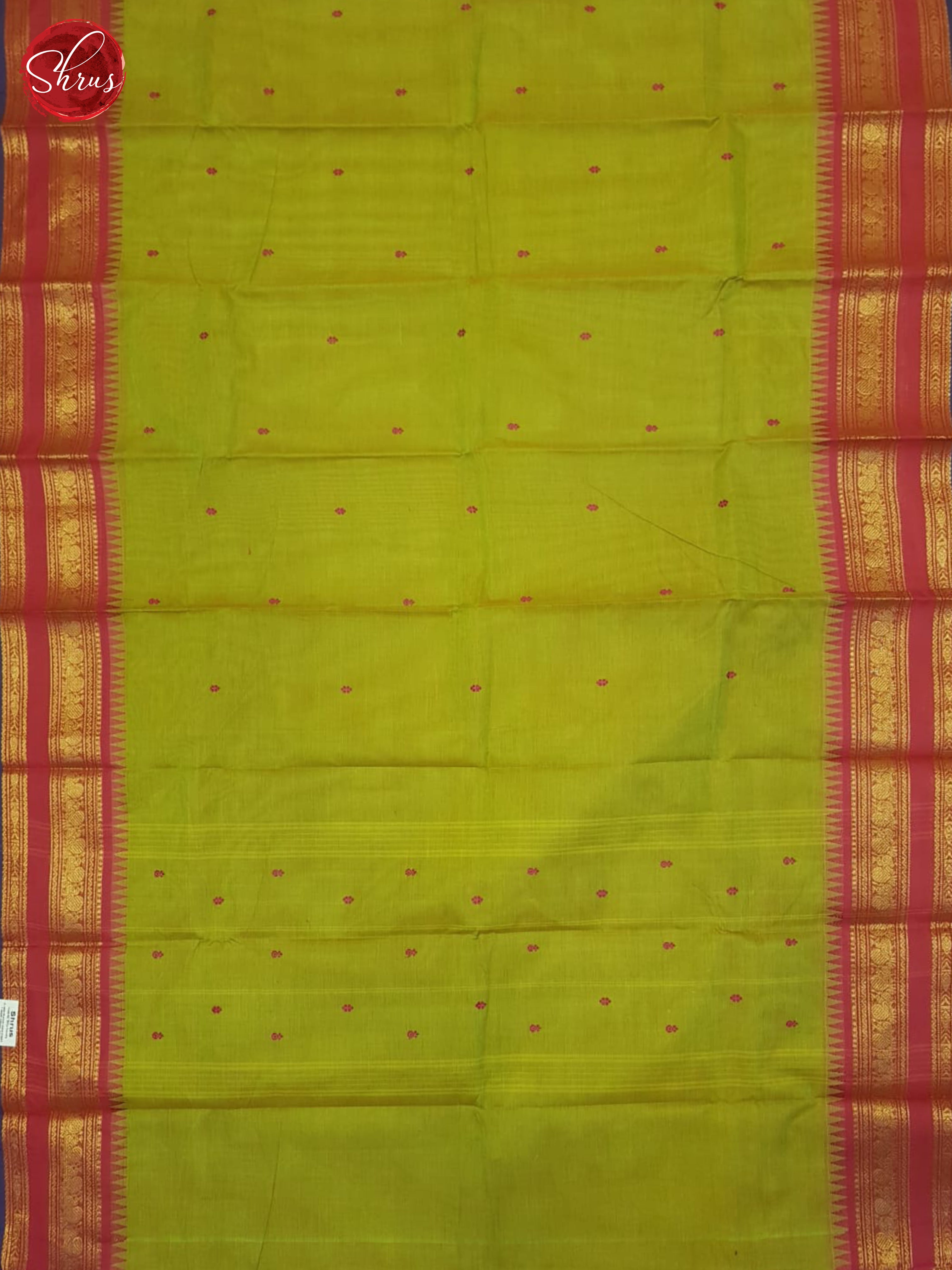 Green & Pink - Chettinad Cotton Saree - Shop on ShrusEternity.com