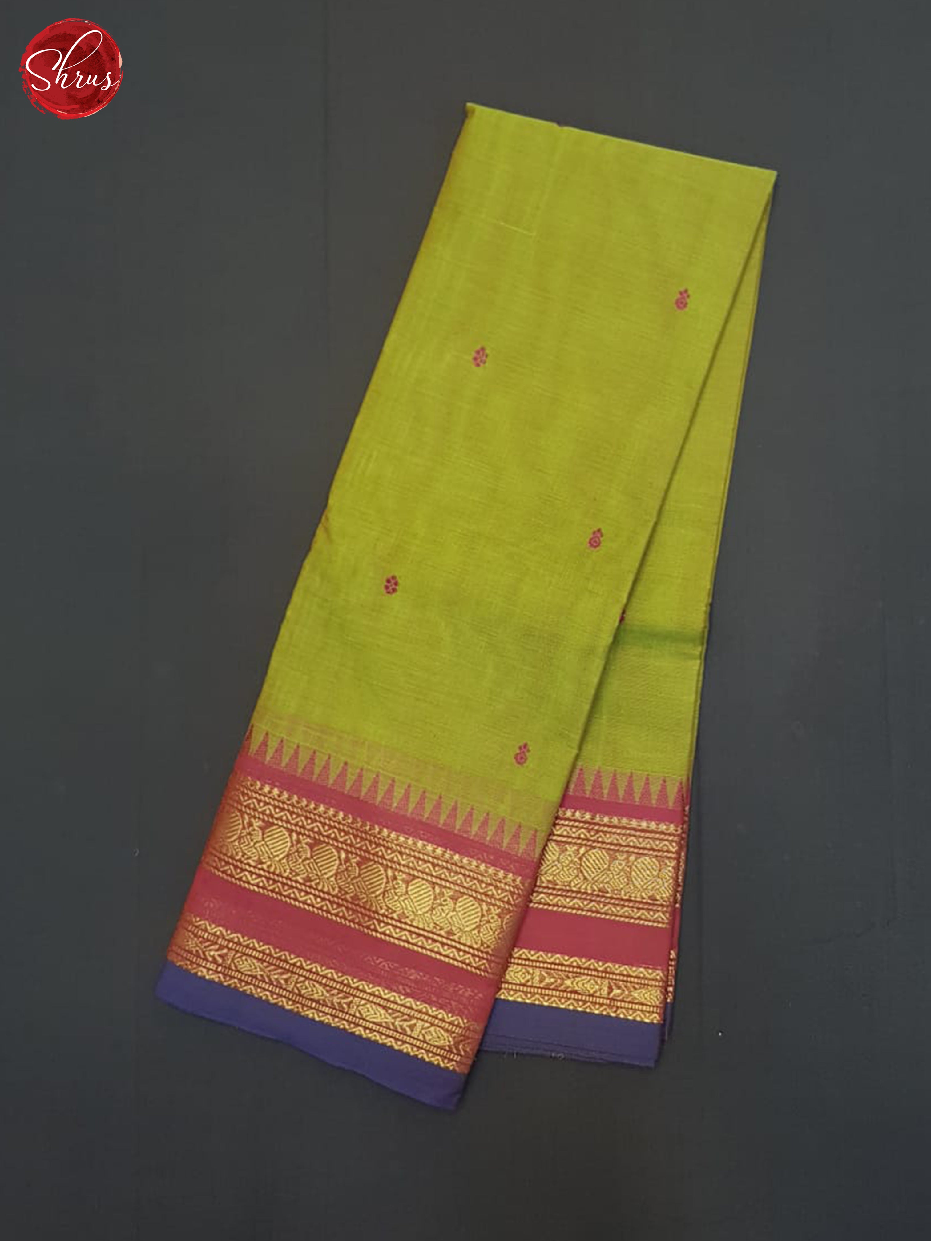 Green & Pink - Chettinad Cotton Saree - Shop on ShrusEternity.com