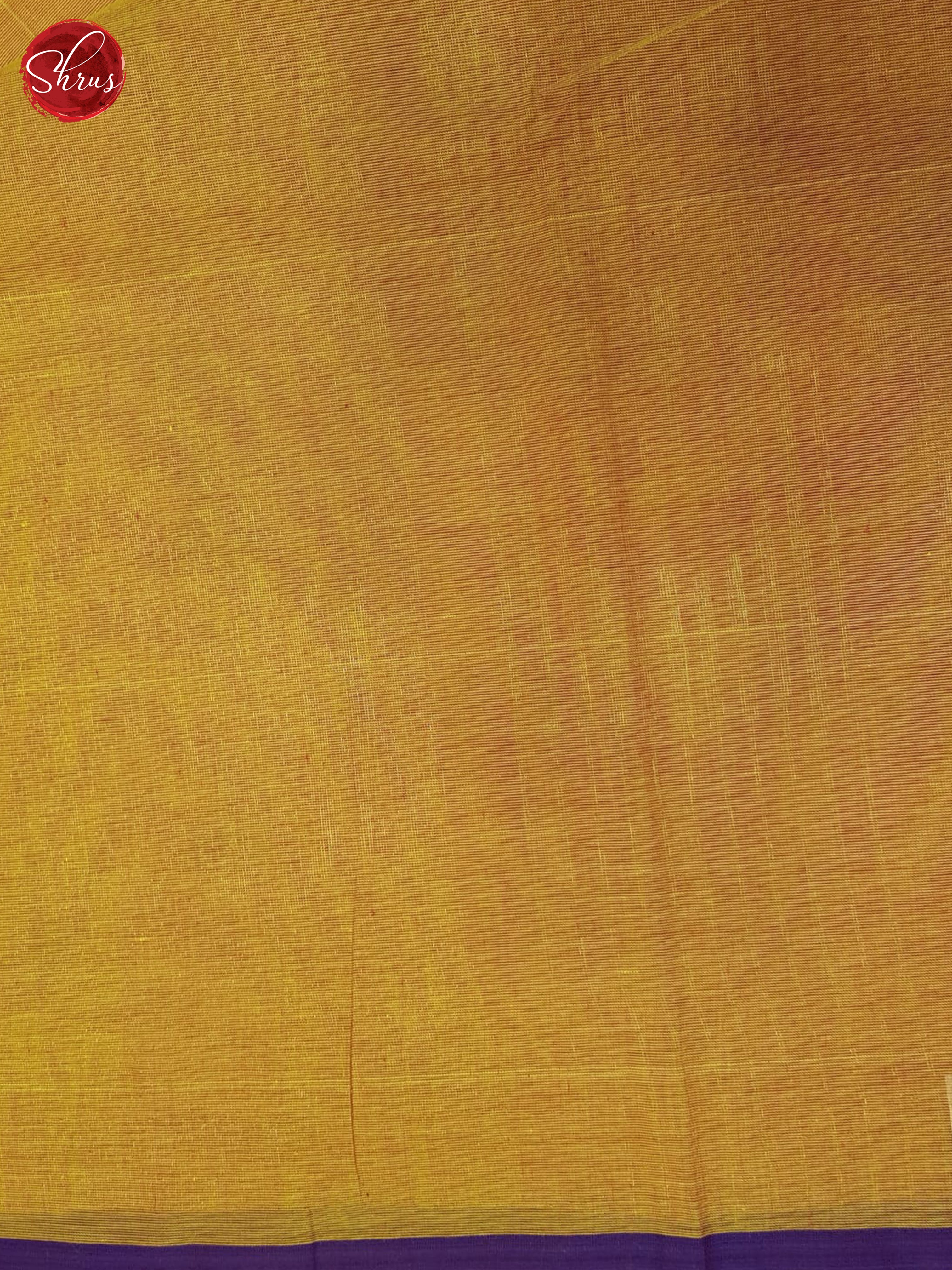 Orange & Purple - Kanchi Cotton Saree - Shop on ShrusEternity.com