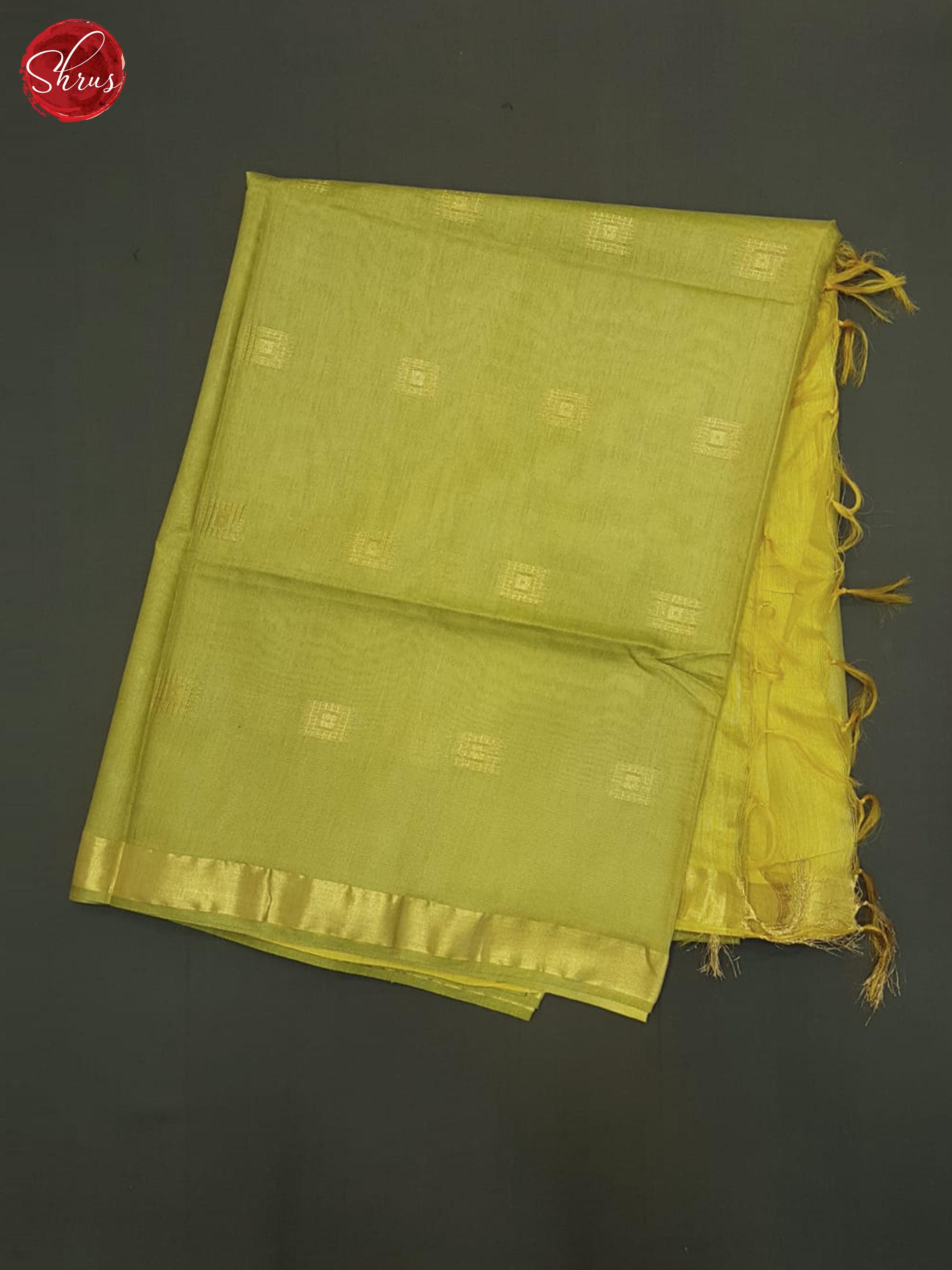 Green & Lime Green - Semi Tussar Saree - Shop on ShrusEternity.com