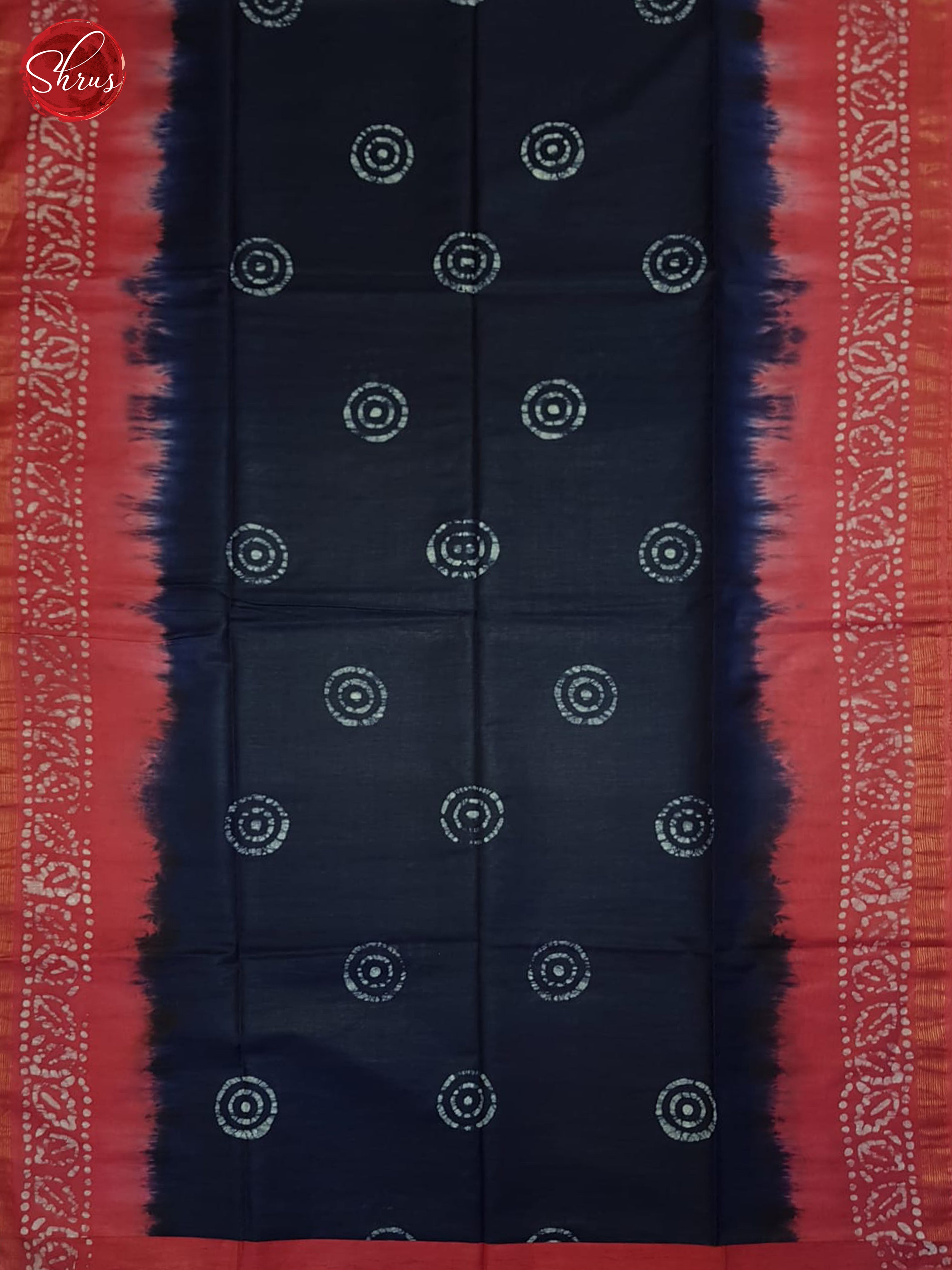 Blue & Pink- Bhatik Saree - Shop on ShrusEternity.com