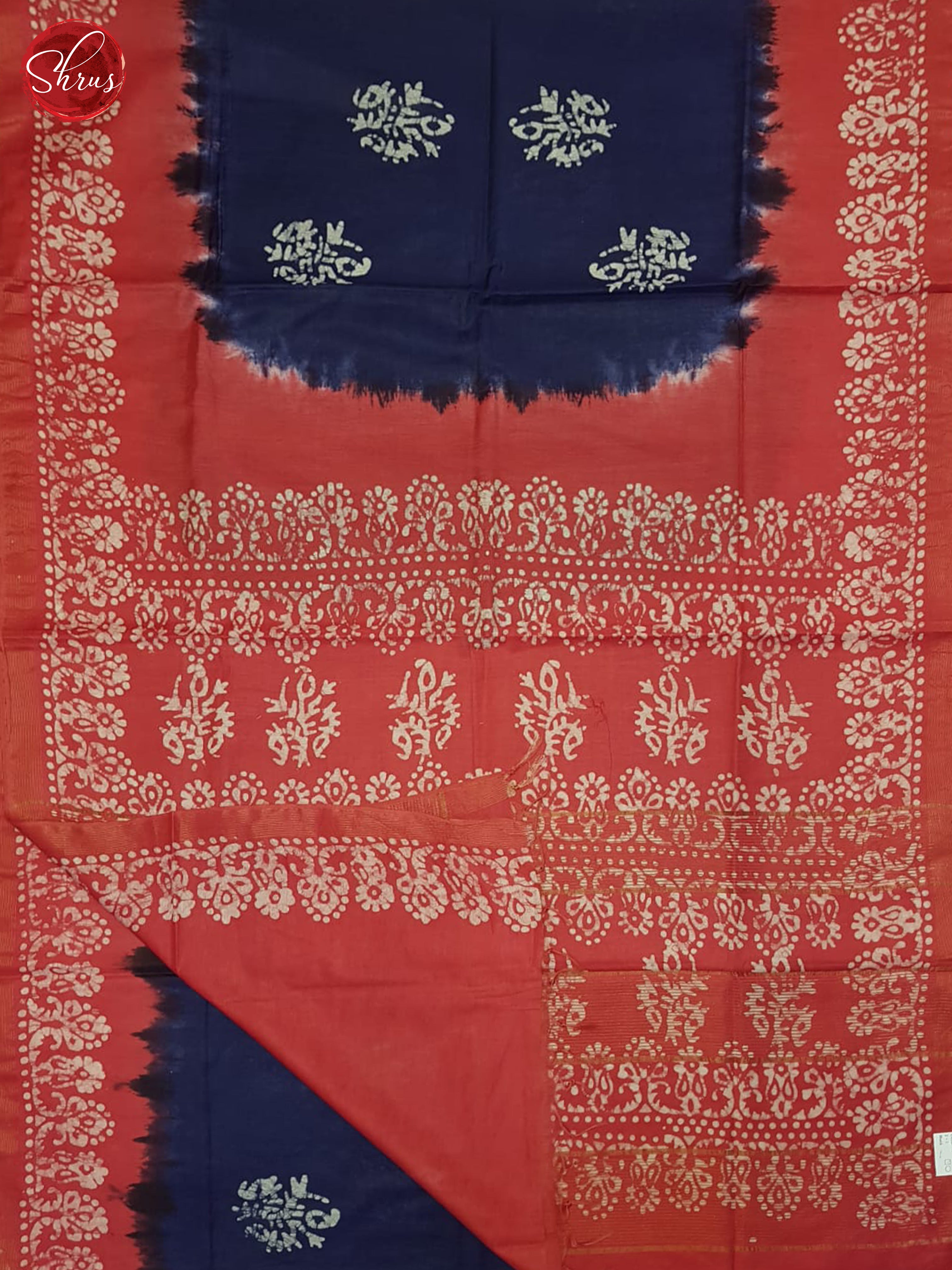 Blue And Pink - Bhatik saree - Shop on ShrusEternity.com