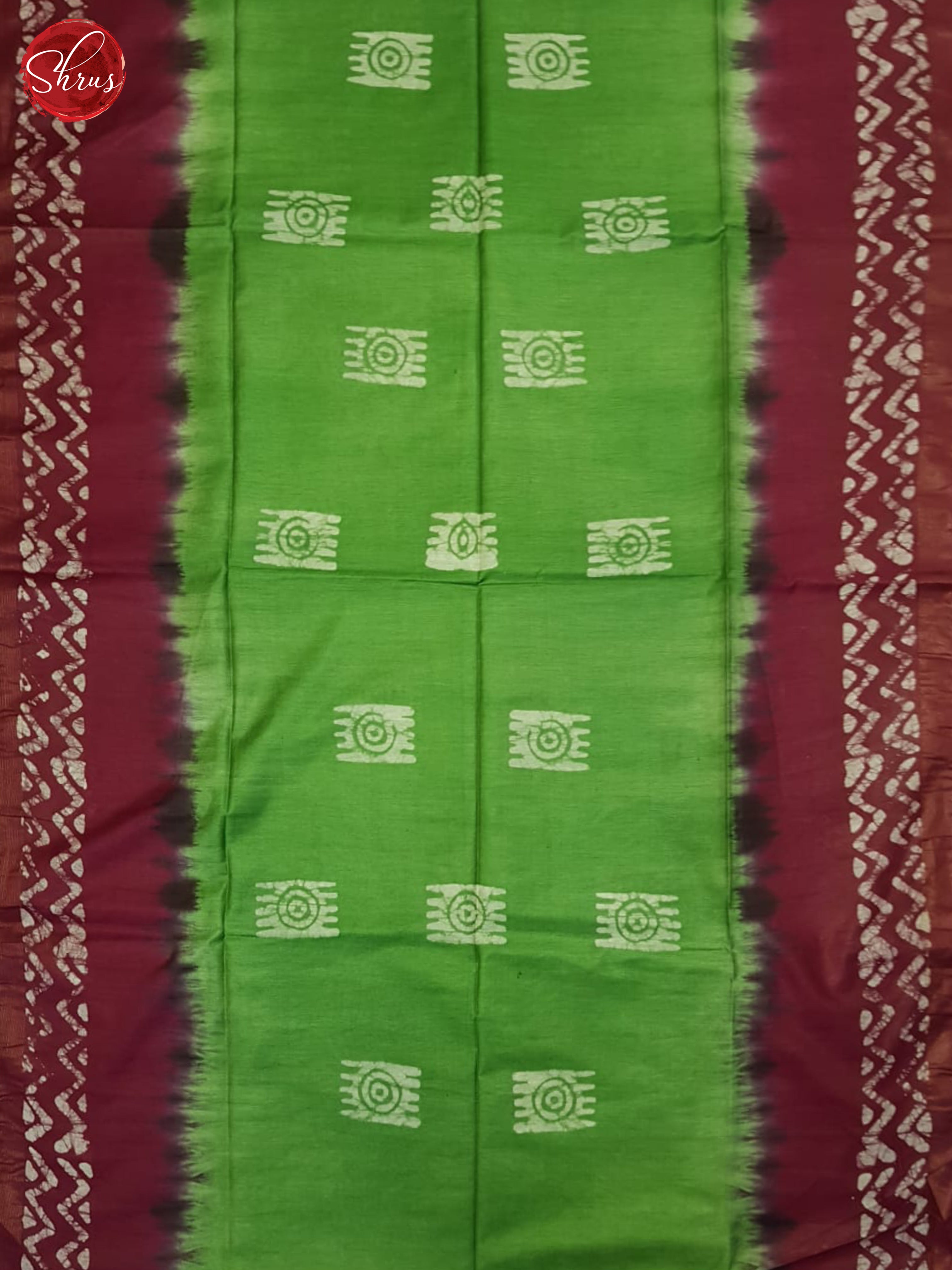 Green And Maroon- Bhatik Saree - Shop on ShrusEternity.com