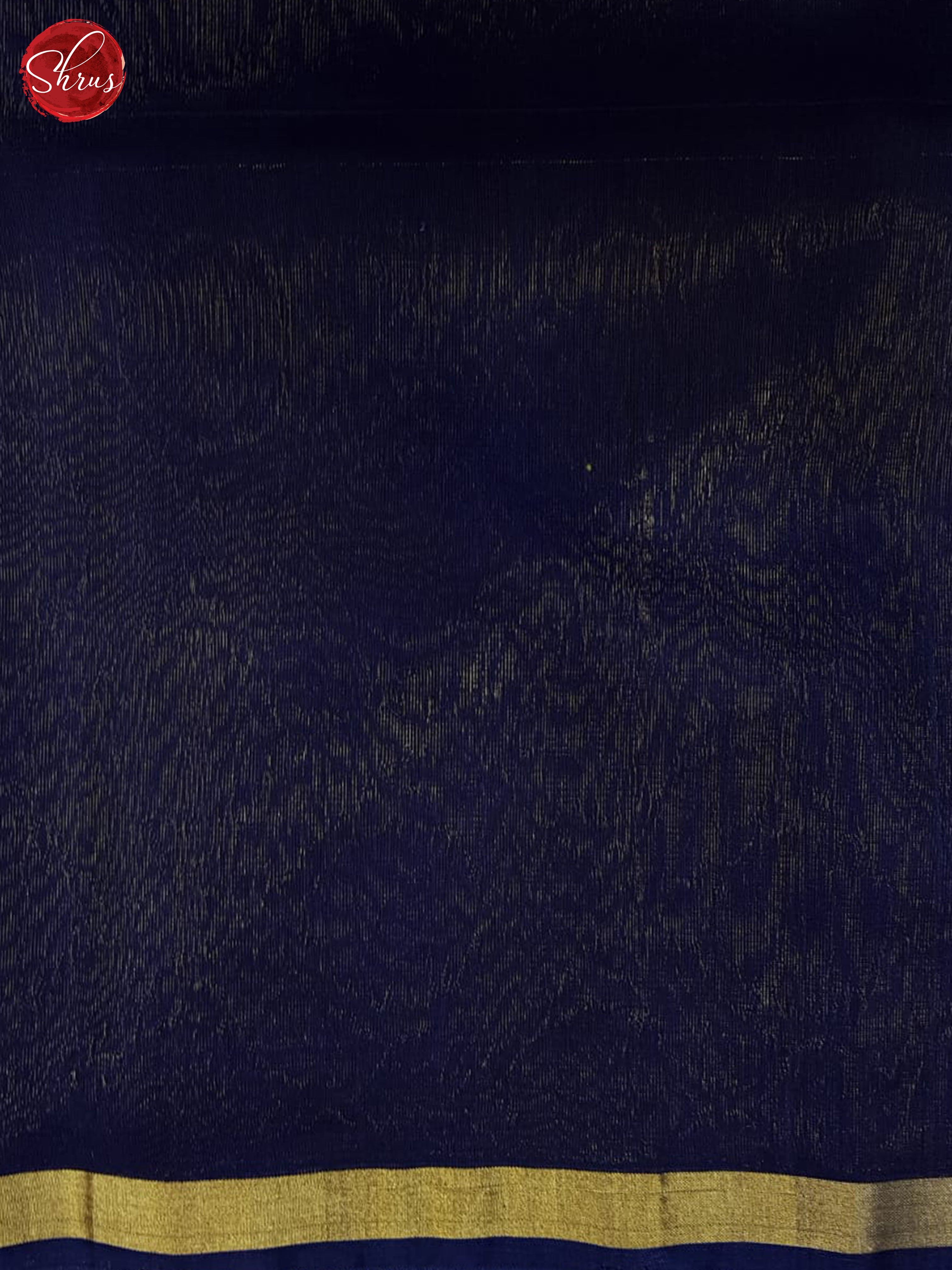 Orange & Blue - Silk Cotton Saree - Shop on ShrusEternity.com