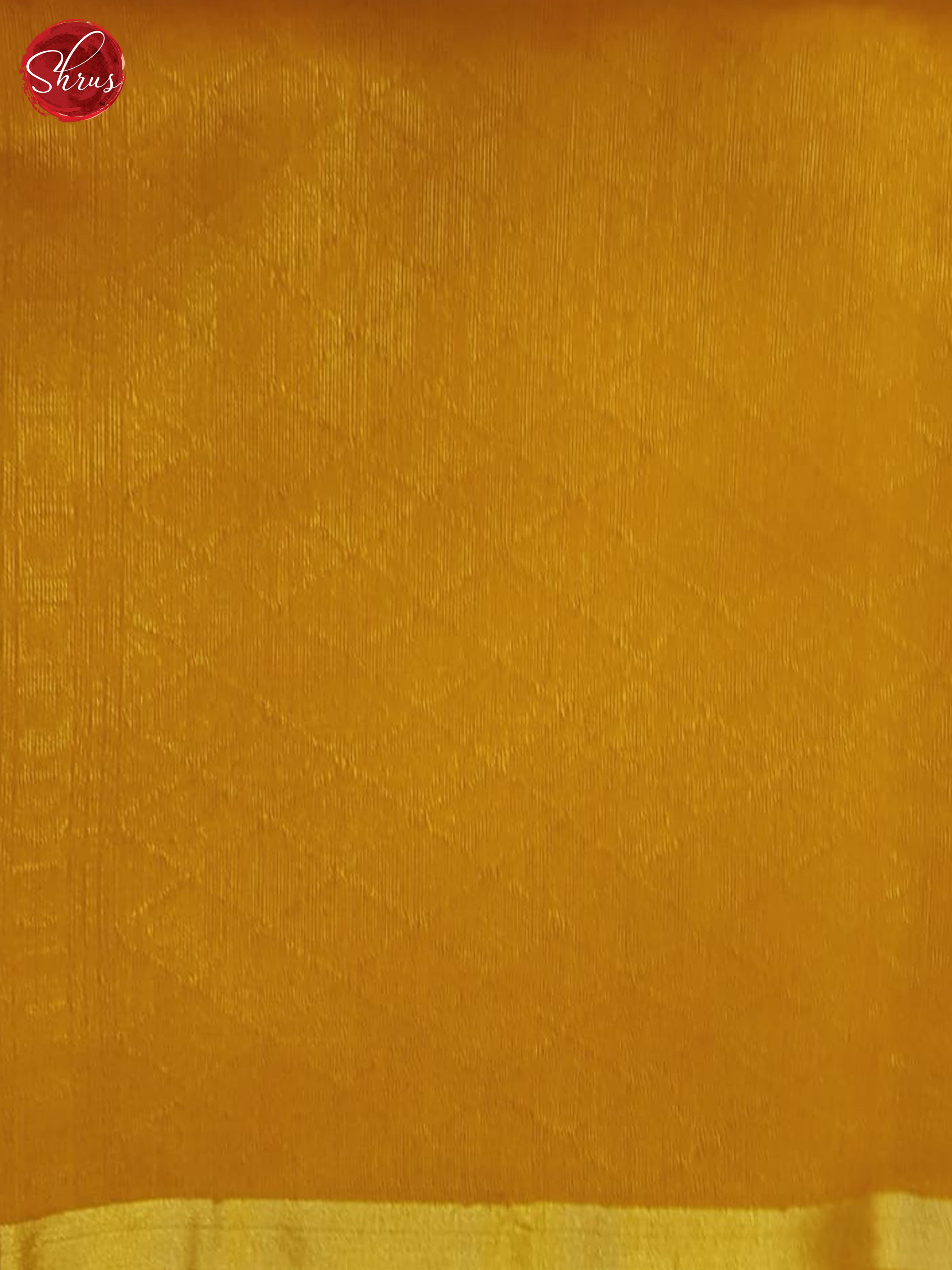 Green & Mambala Yellow - Silk Cotton Saree - Shop on ShrusEternity.com