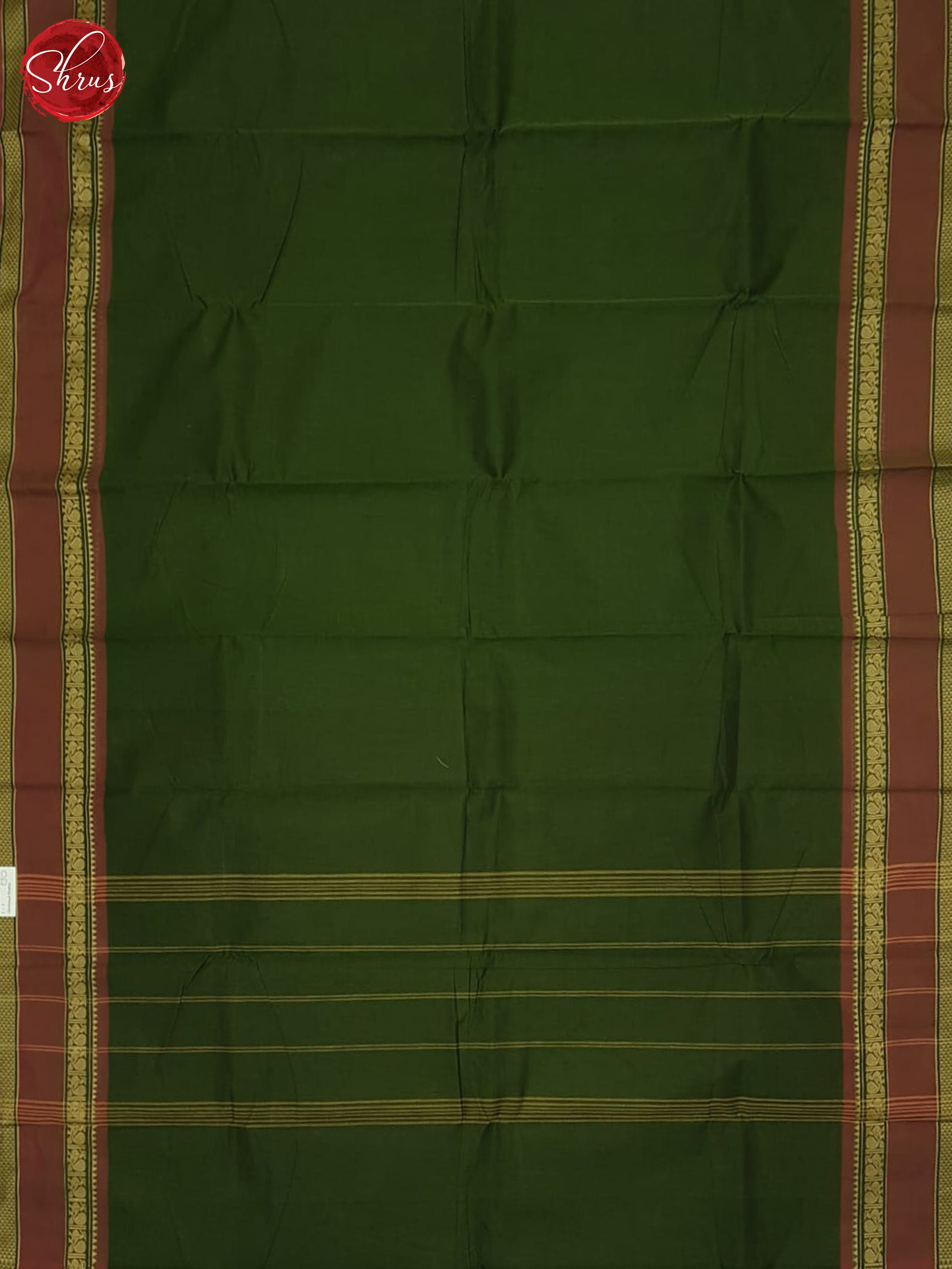 Green & Brown - Chettinad Cotton Saree - Shop on ShrusEternity.com