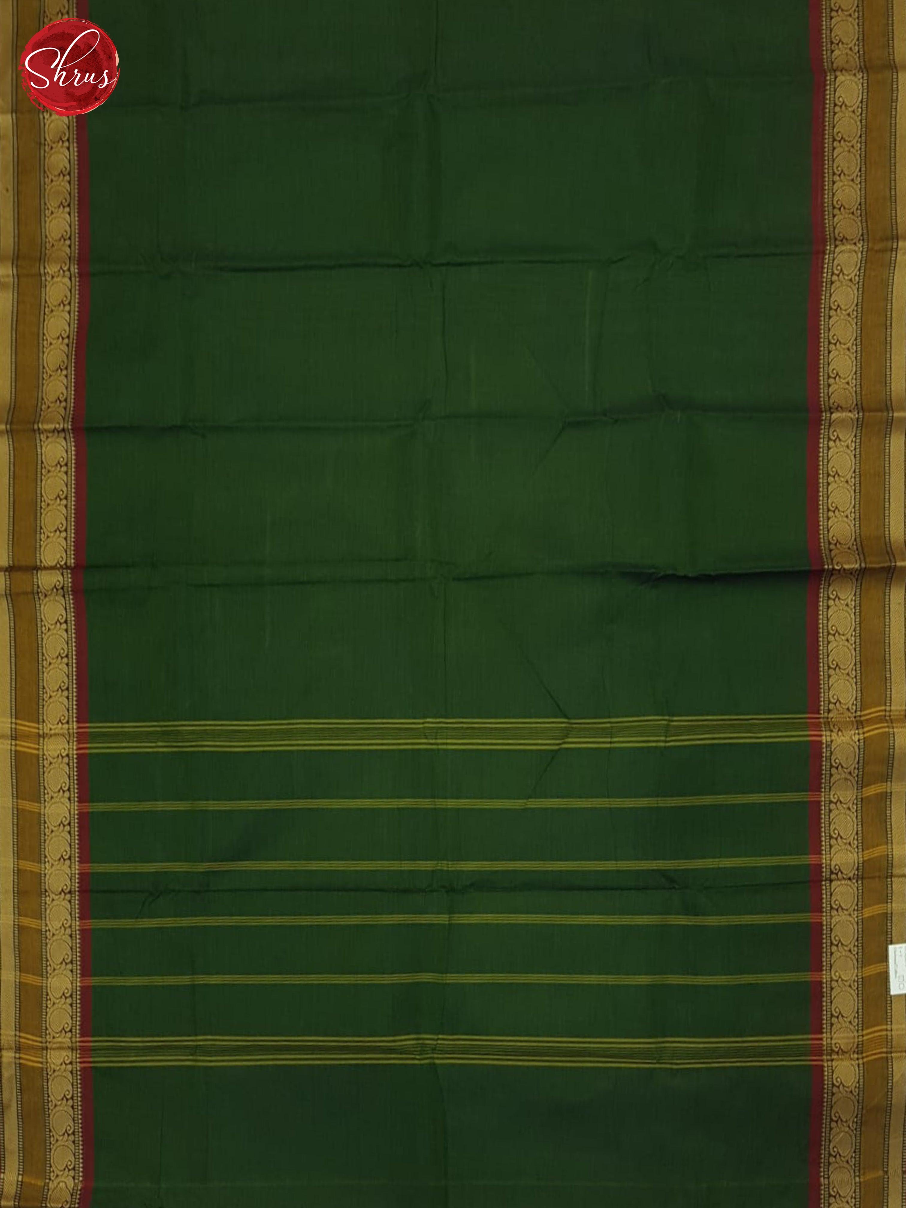 Green & Maroon - Chettinad Cotton Saree - Shop on ShrusEternity.com