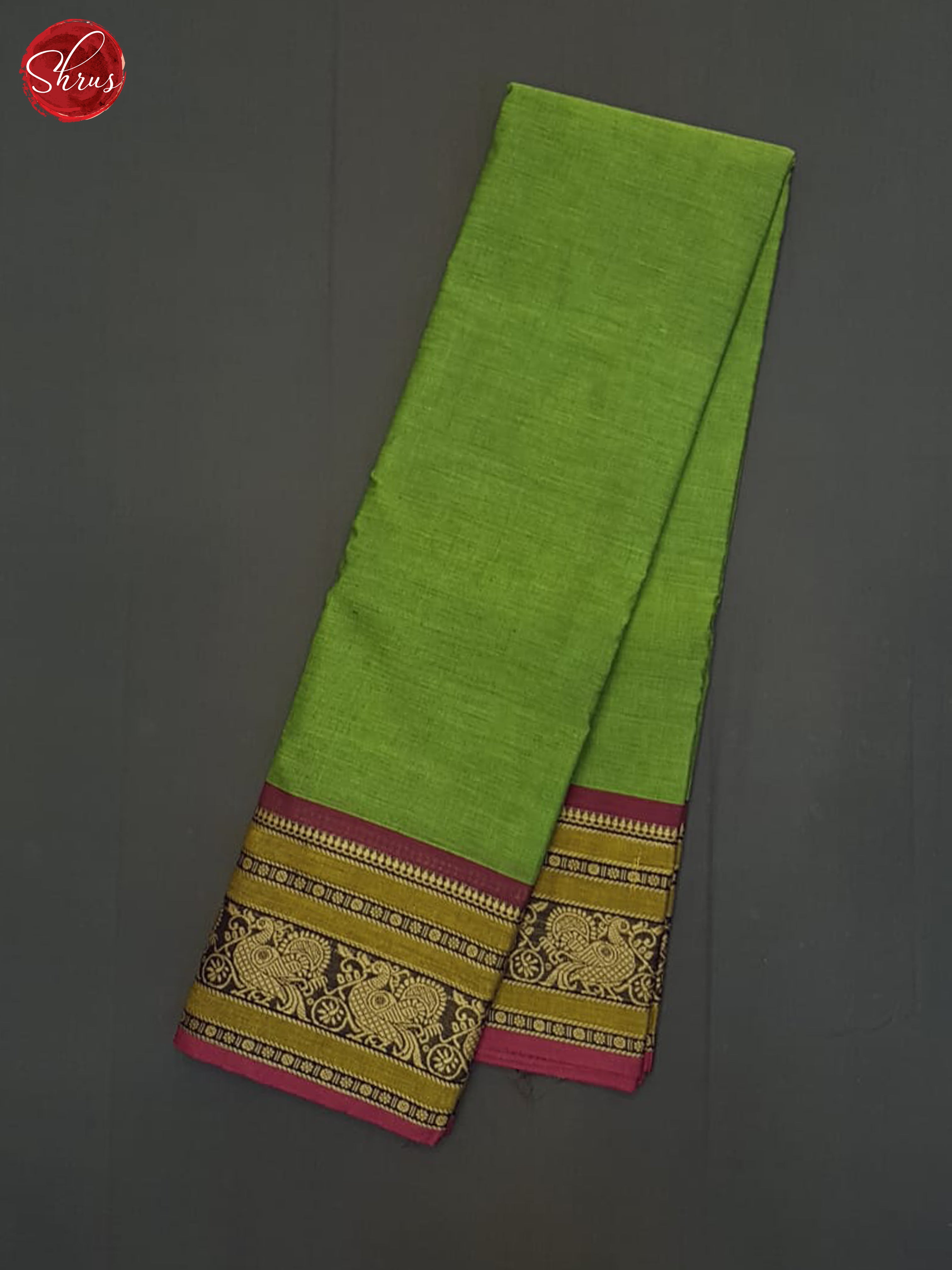 Green & Wine - Chettinad Cotton Saree - Shop on ShrusEternity.com