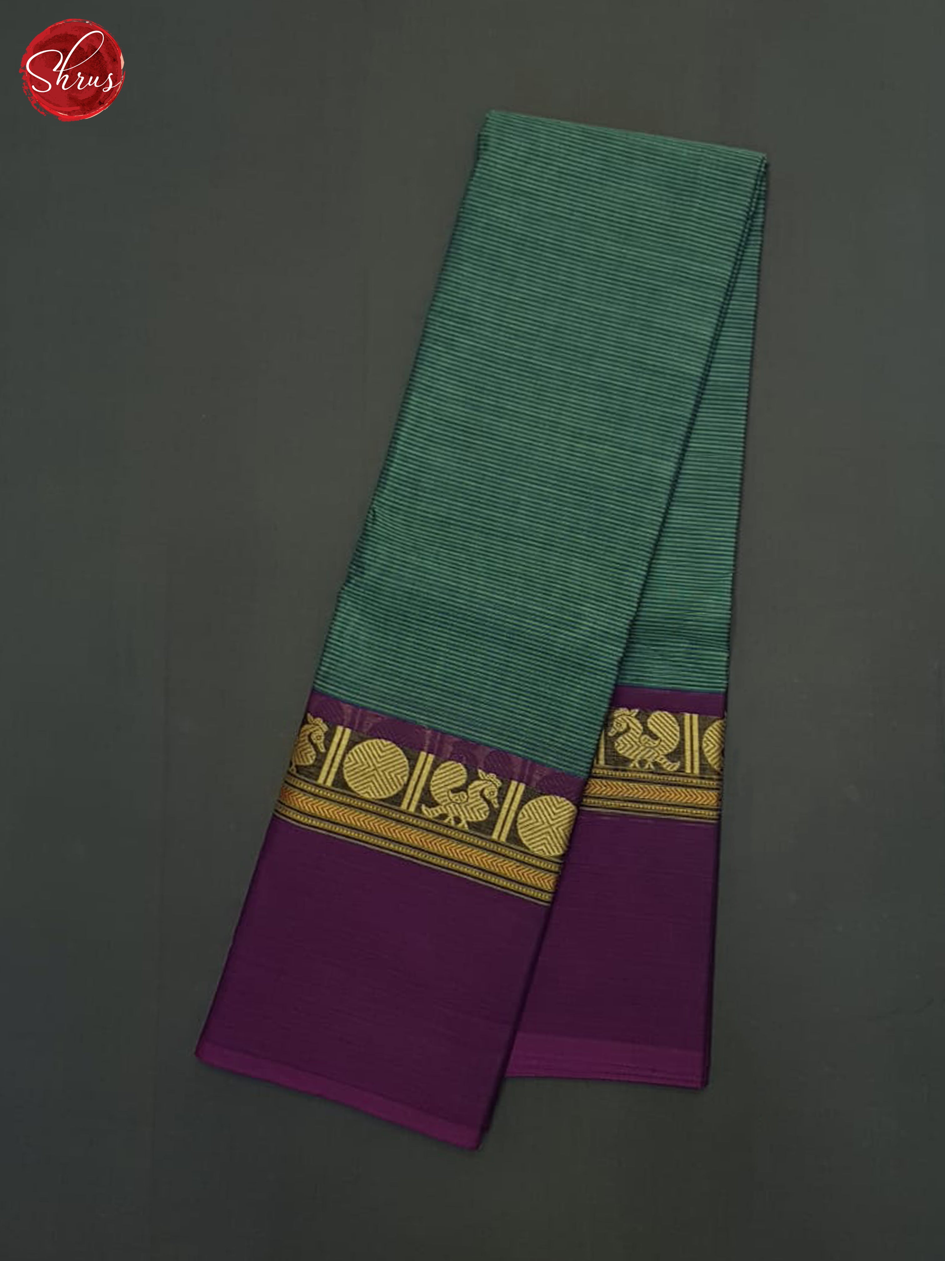 Green & Wine - Chettinad Cotton Saree - Shop on ShrusEternity.com