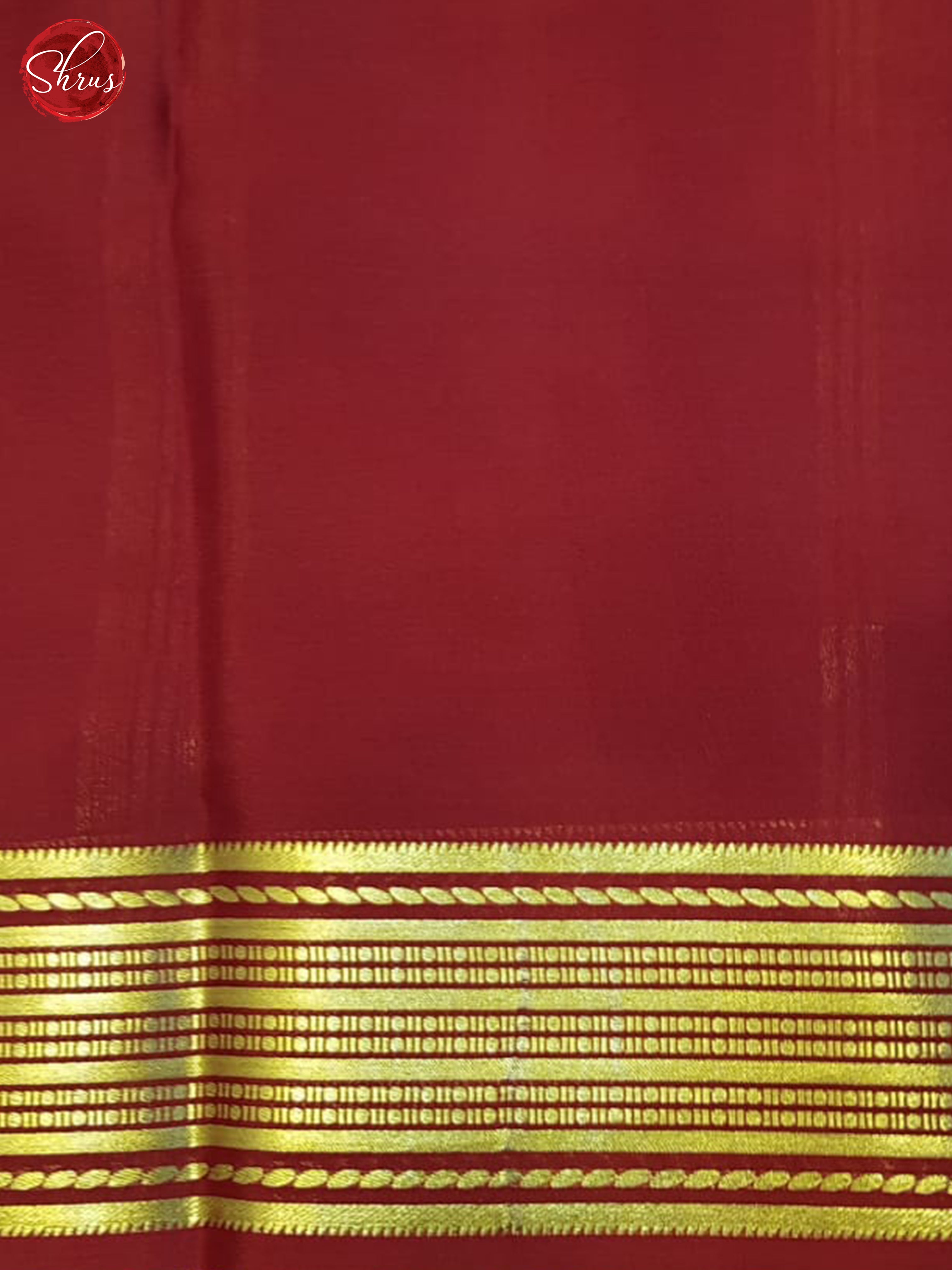 CCS30020 - Mysore Silk Saree - Shop on ShrusEternity.com