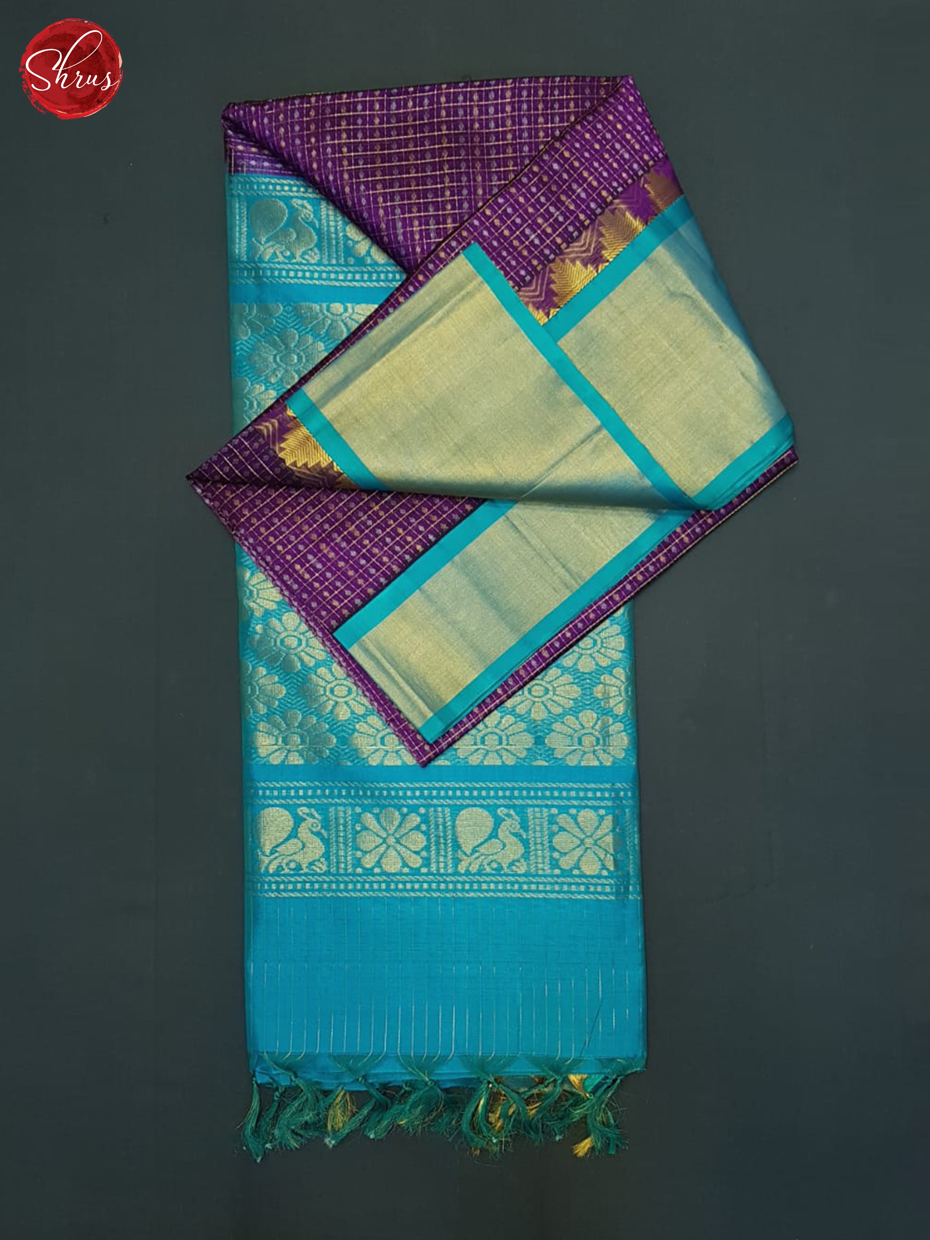 CCS30097 - Silk Cotton Saree - Shop on ShrusEternity.com