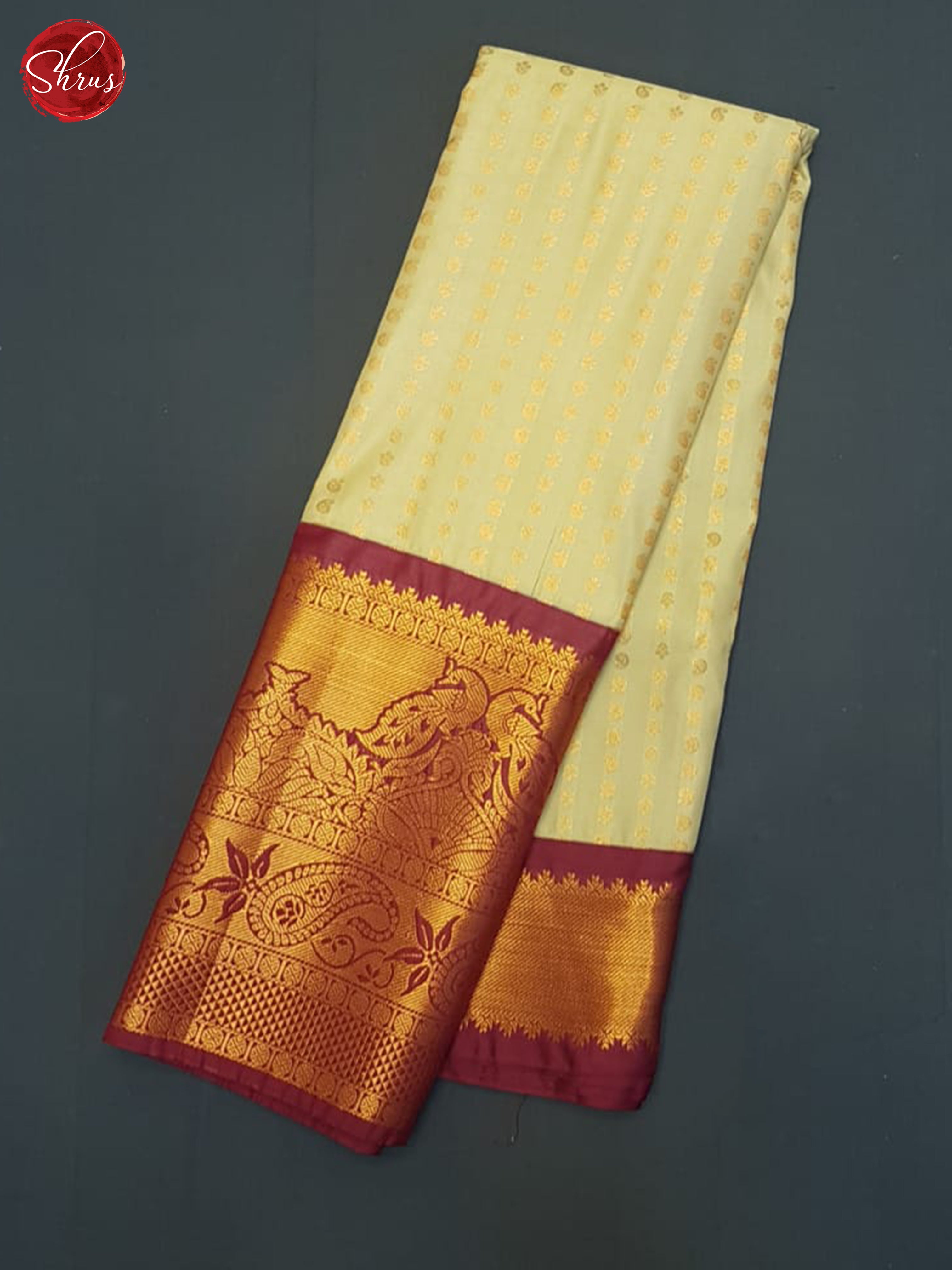 CDS01001 - Semi Kanchipuram Saree - Shop on ShrusEternity.com