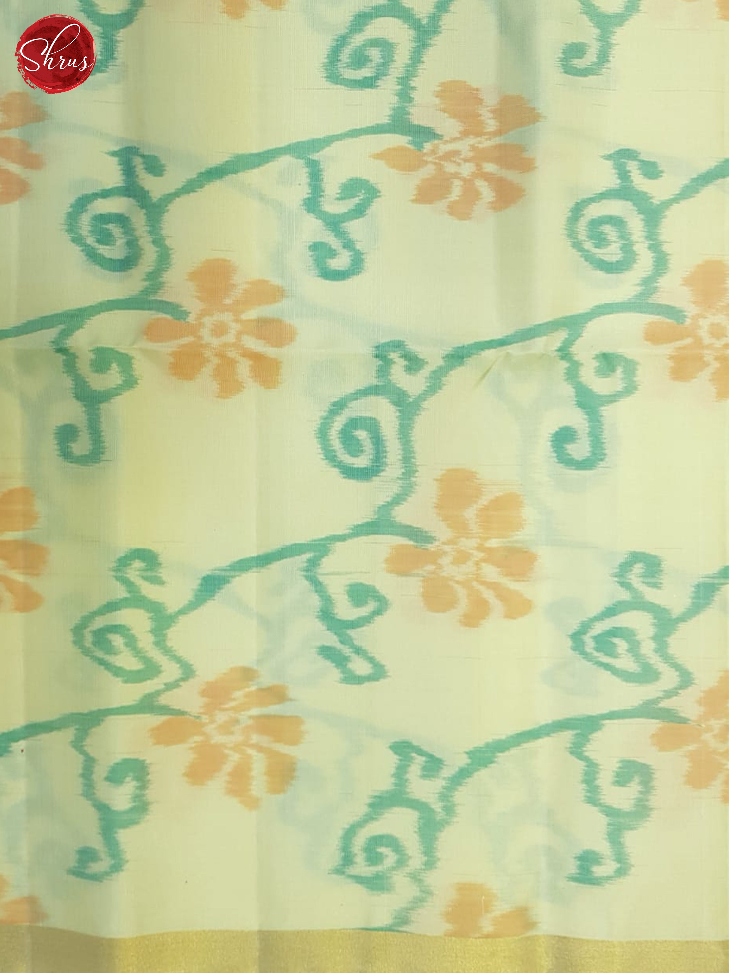 Orangish Pink And Cream- Soft Silk Saree - Shop on ShrusEternity.com