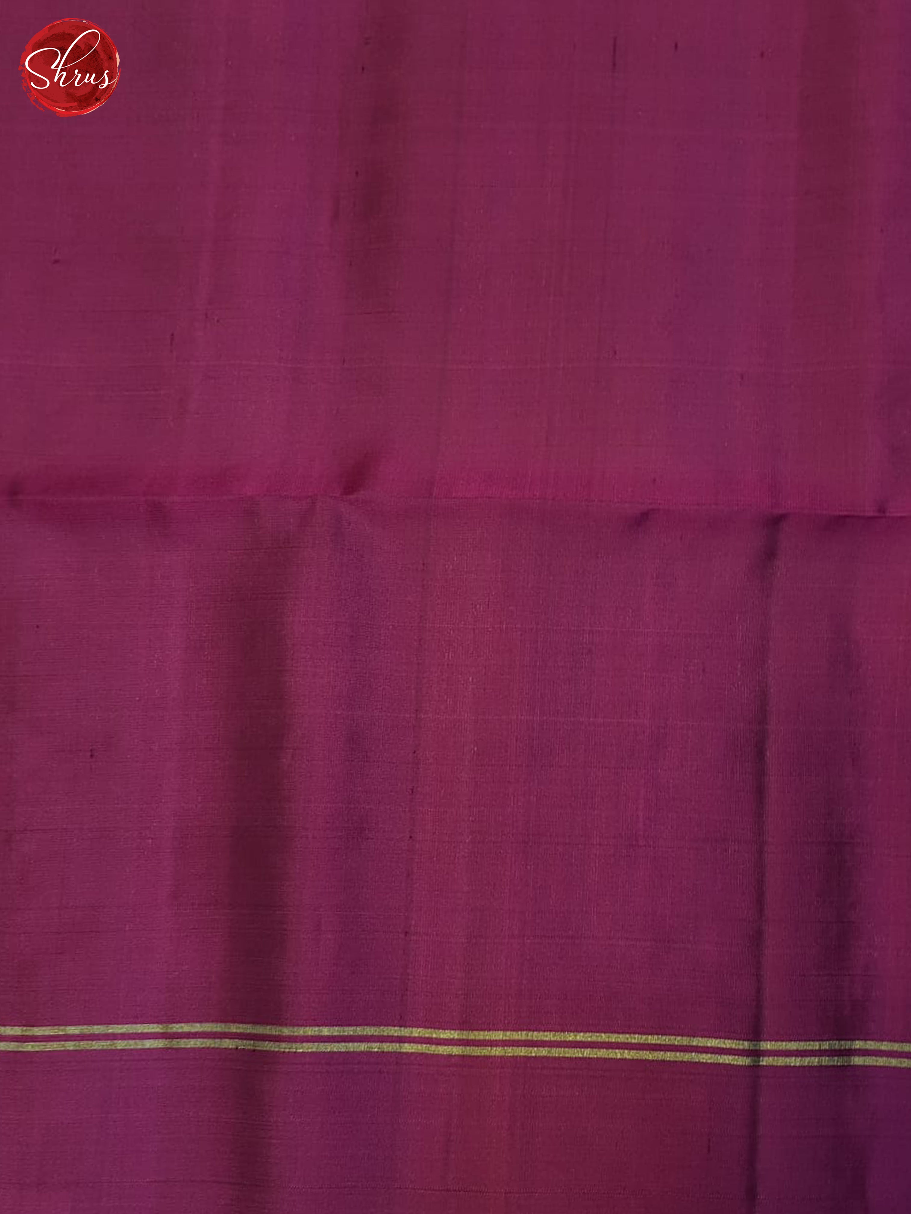 Grey And Purple- Soft Silk Saree - Shop on ShrusEternity.com
