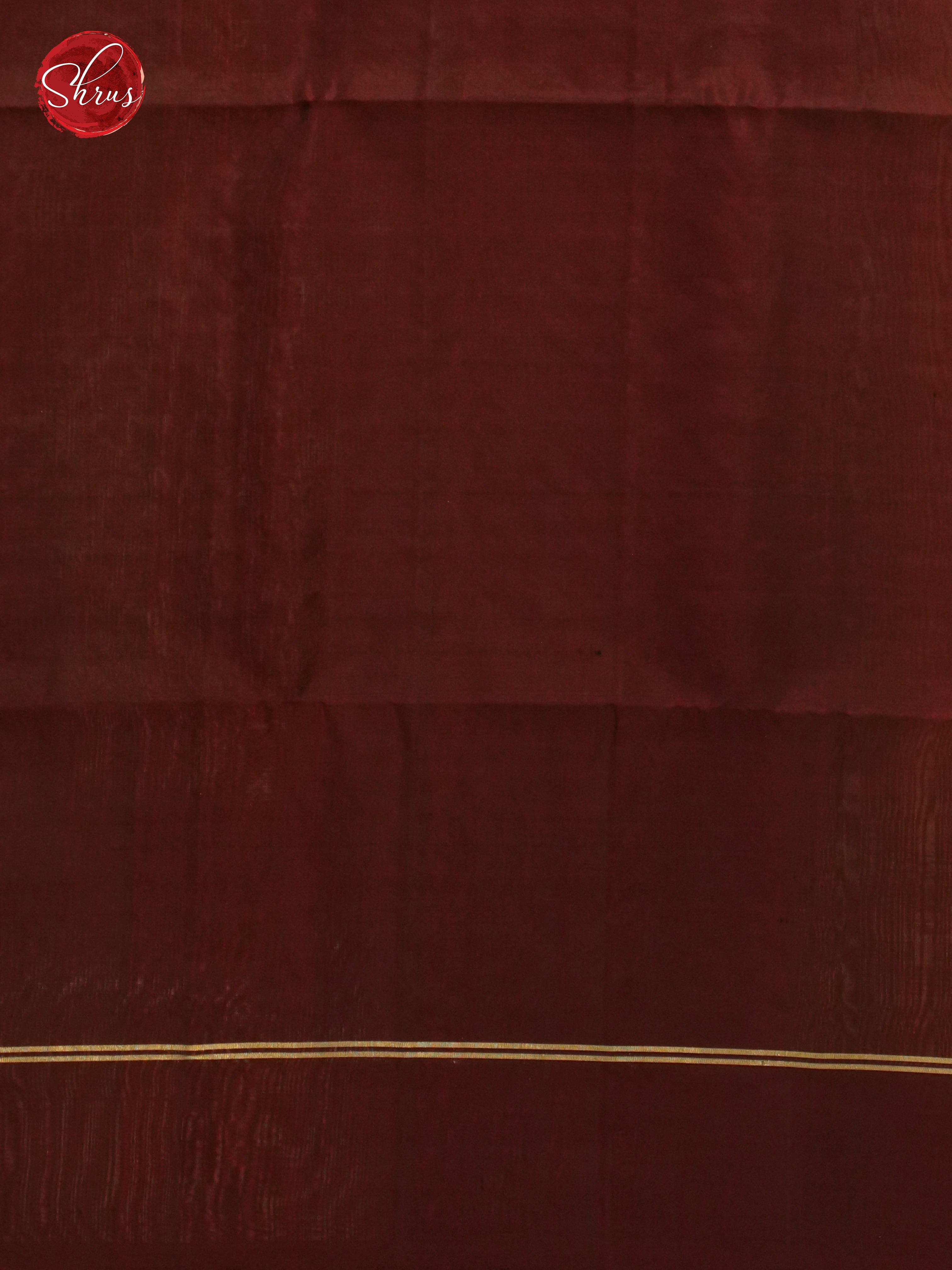 Green And Maroon- Soft Silk Saree - Shop on ShrusEternity.com