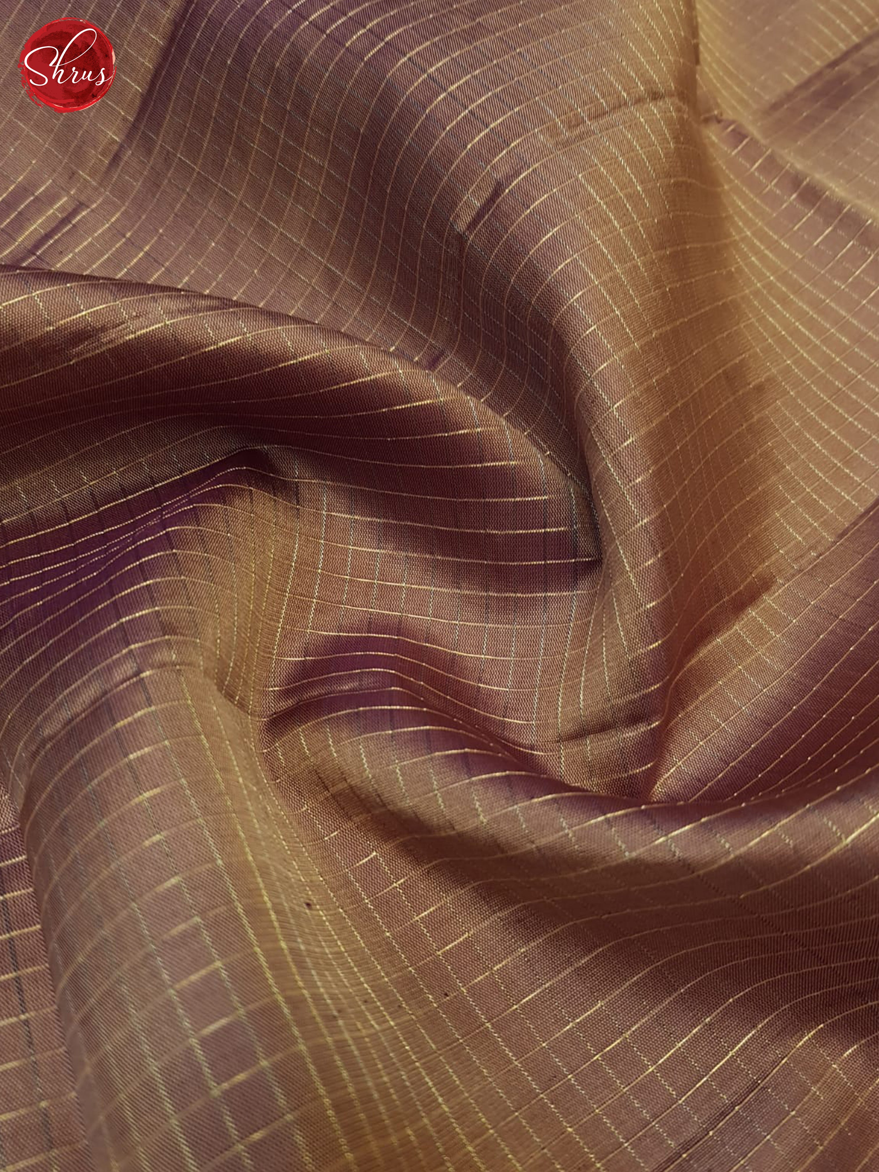 Dusty Onion And Purple- Soft Silk Saree - Shop on ShrusEternity.com