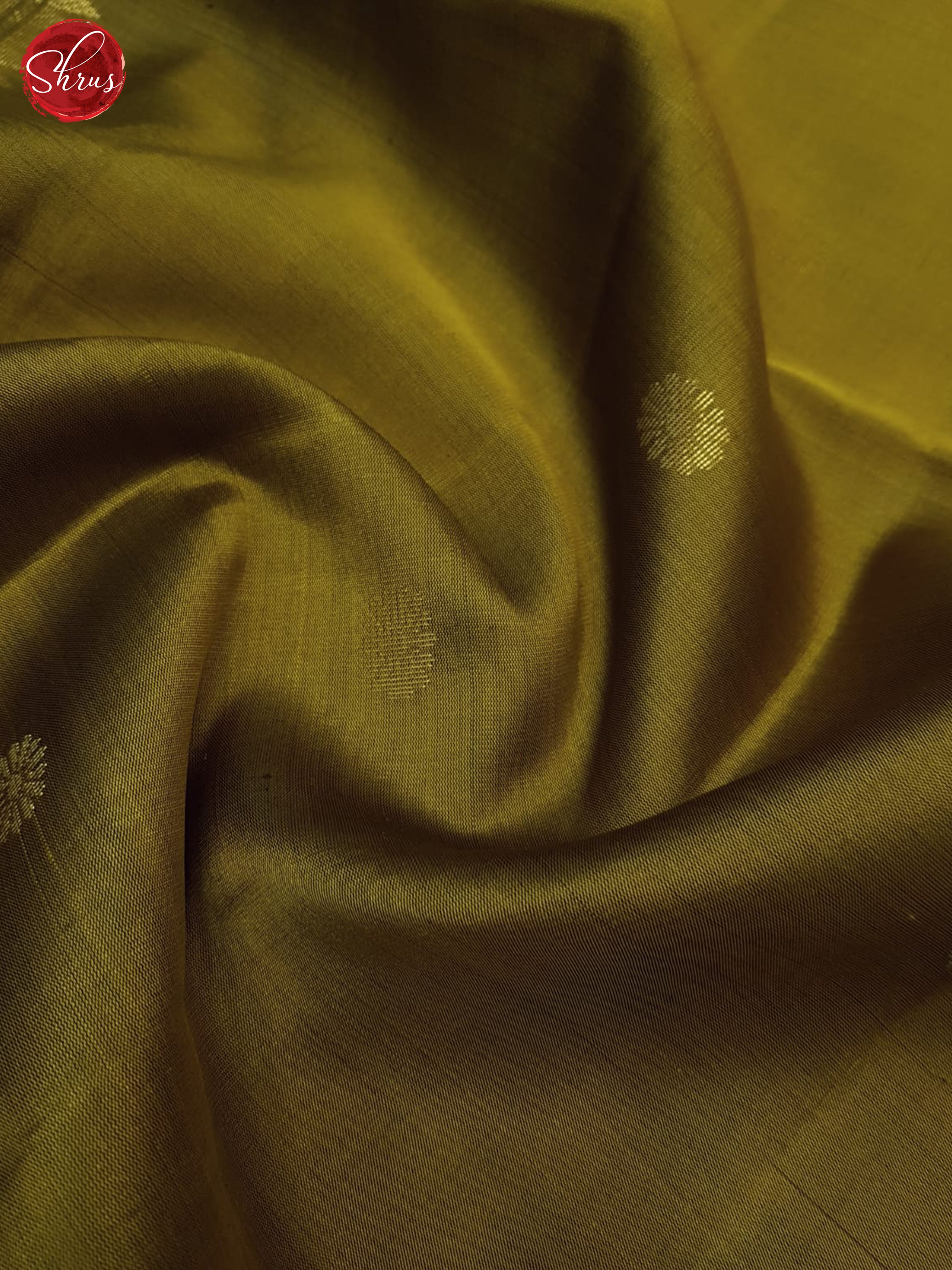 Mehandi Green & Green - Soft Silk Saree - Shop on ShrusEternity.com