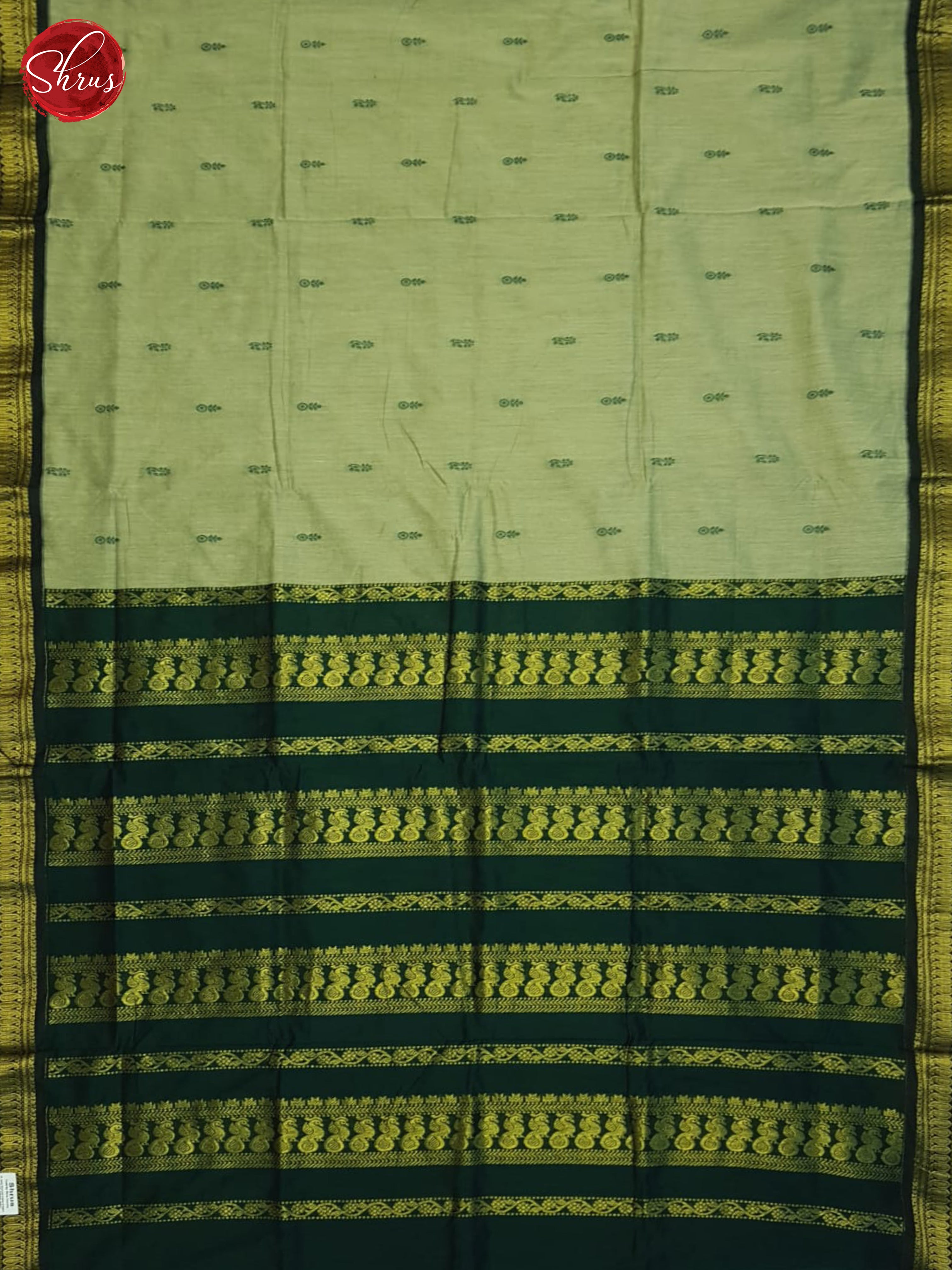 Elachi Green & Green - Kalyani Cotton Saree - Shop on ShrusEternity.com