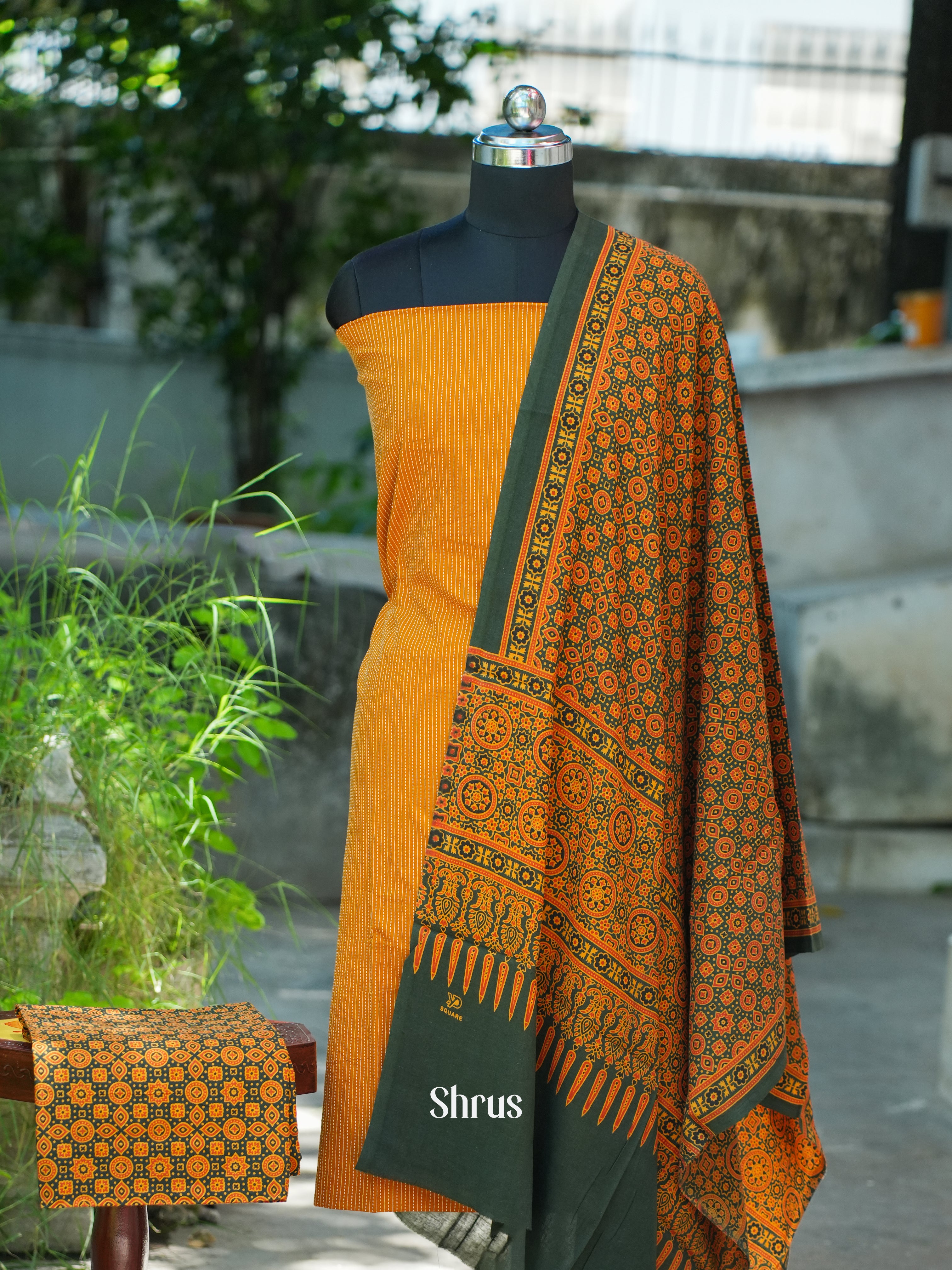 CDS03184 - Ajrakh Salwar - Shop on ShrusEternity.com