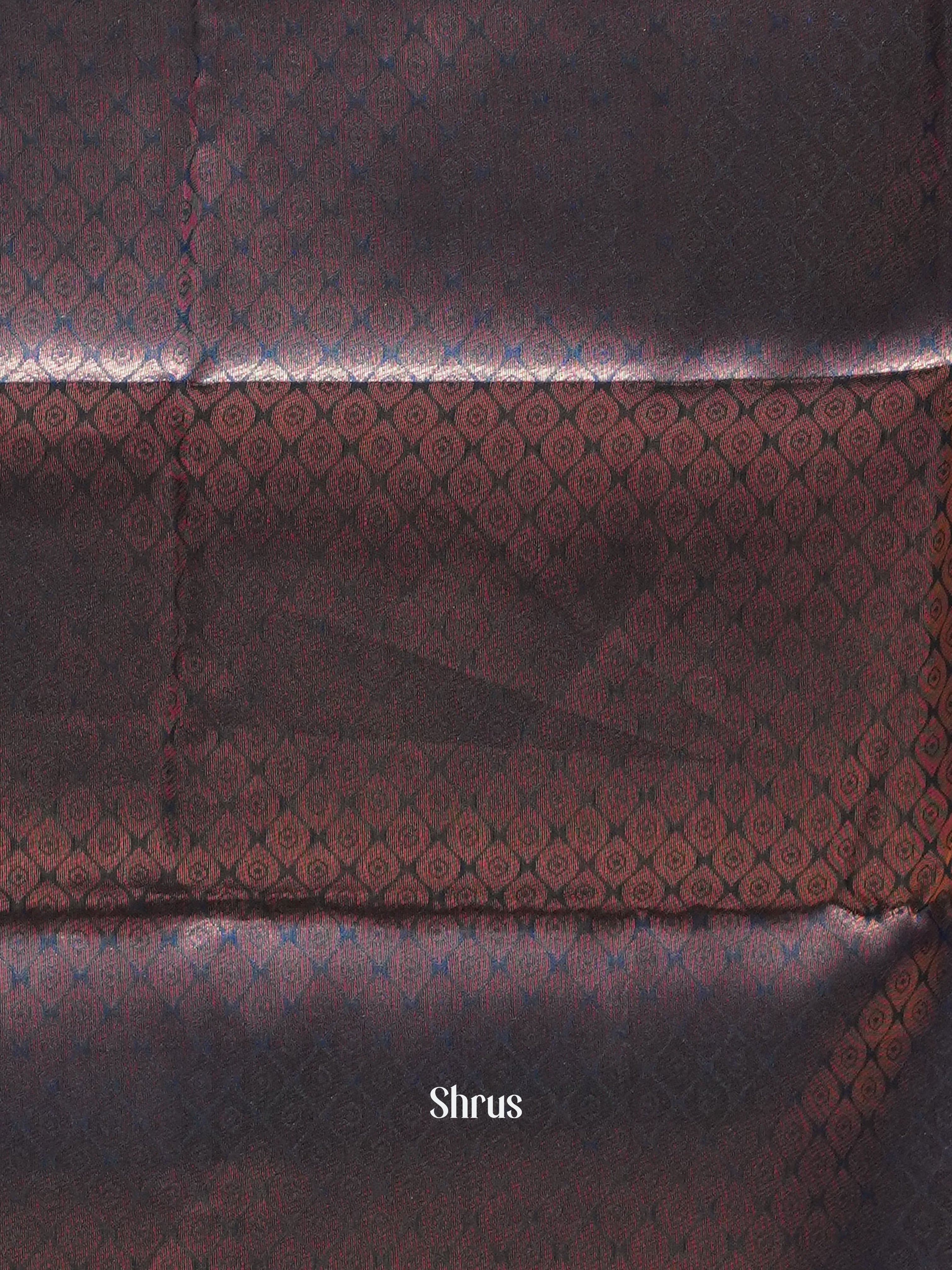 Purple & Blue- Semi Soft silk Saree - Shop on ShrusEternity.com