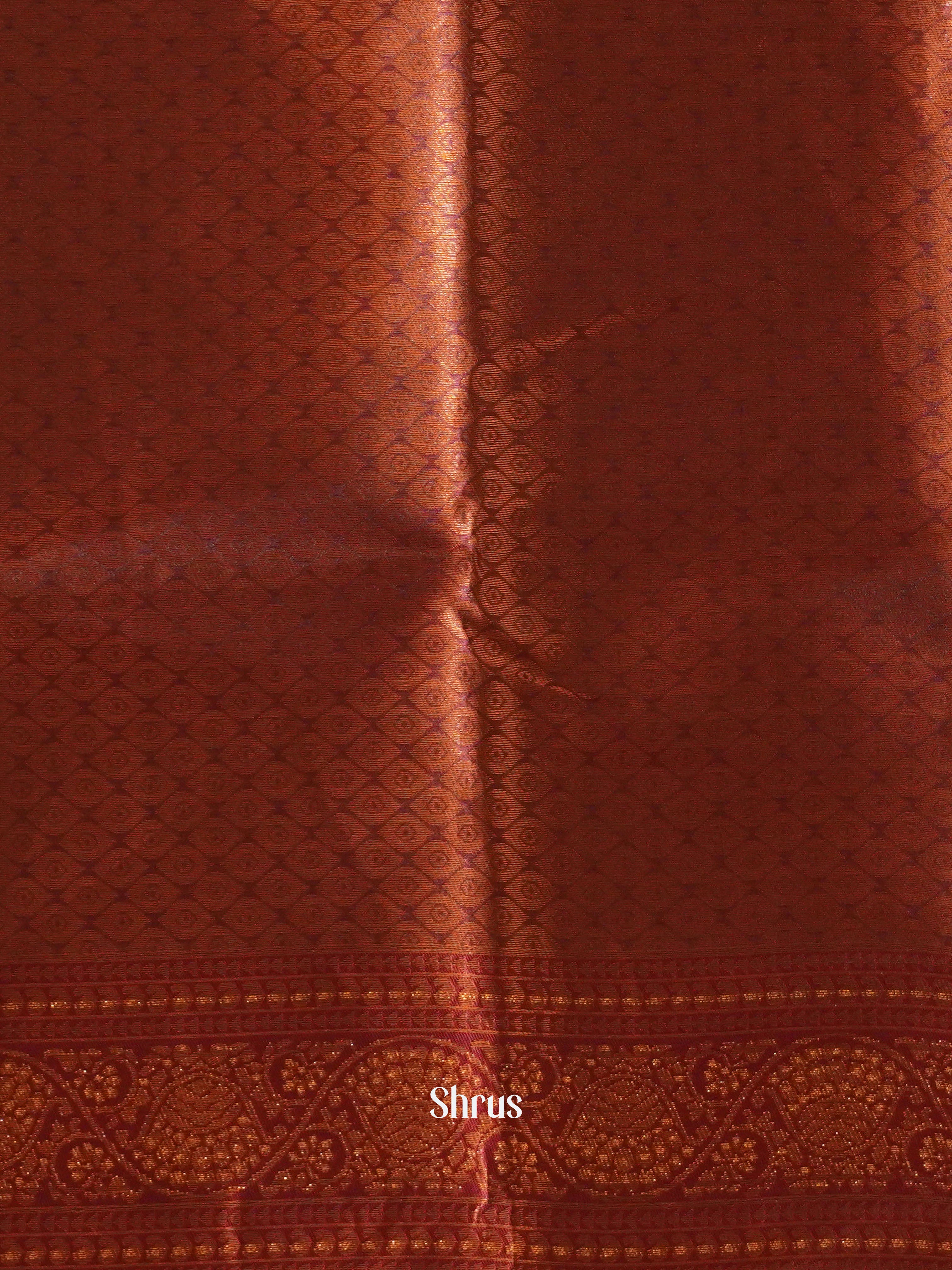 Blue & Red - Semi Soft silk Saree - Shop on ShrusEternity.com