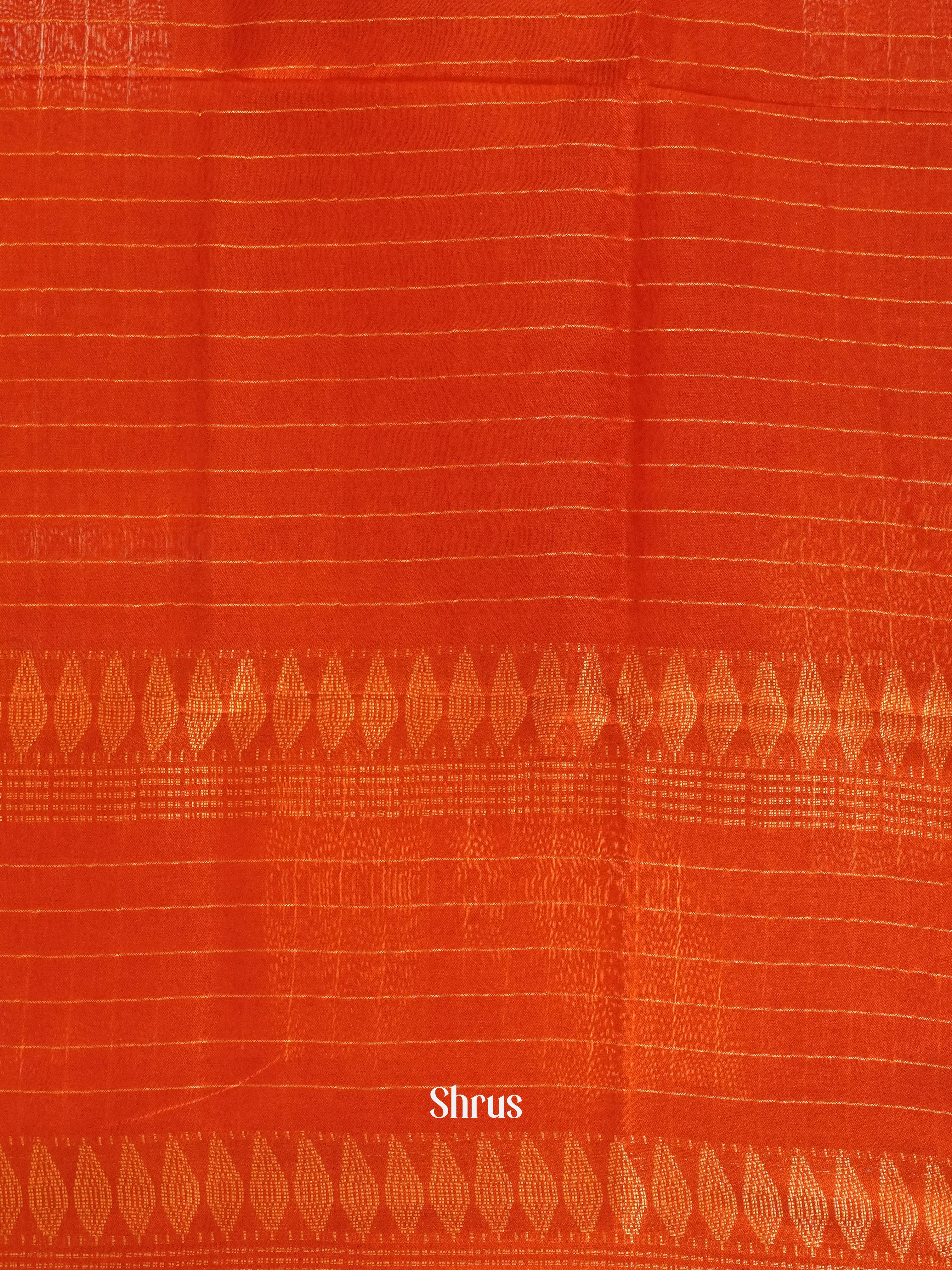 Brown & Red - Shibori Saree - Shop on ShrusEternity.com