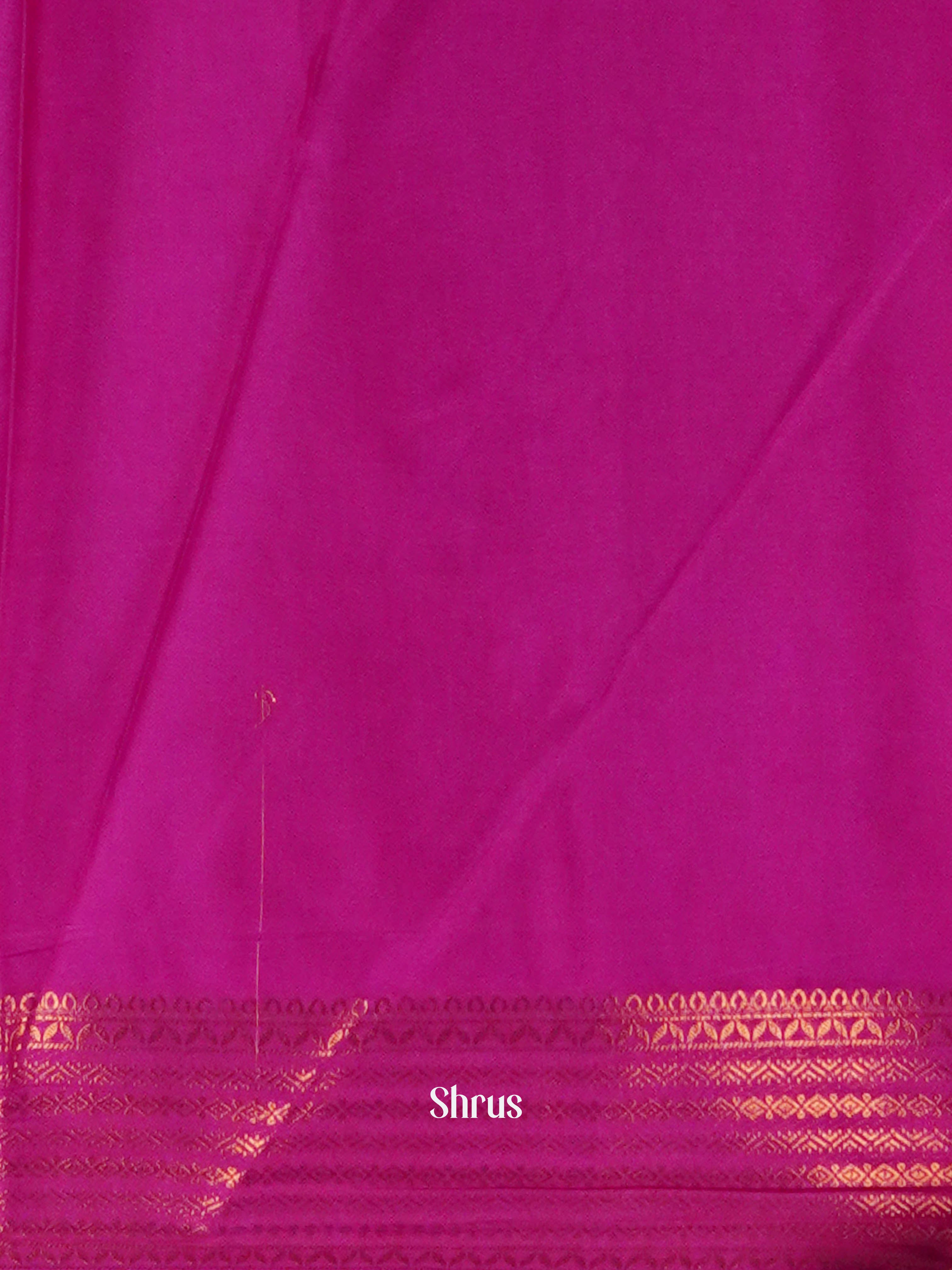 Blue & Pink - Semi Mysoresilk - Shop on ShrusEternity.com