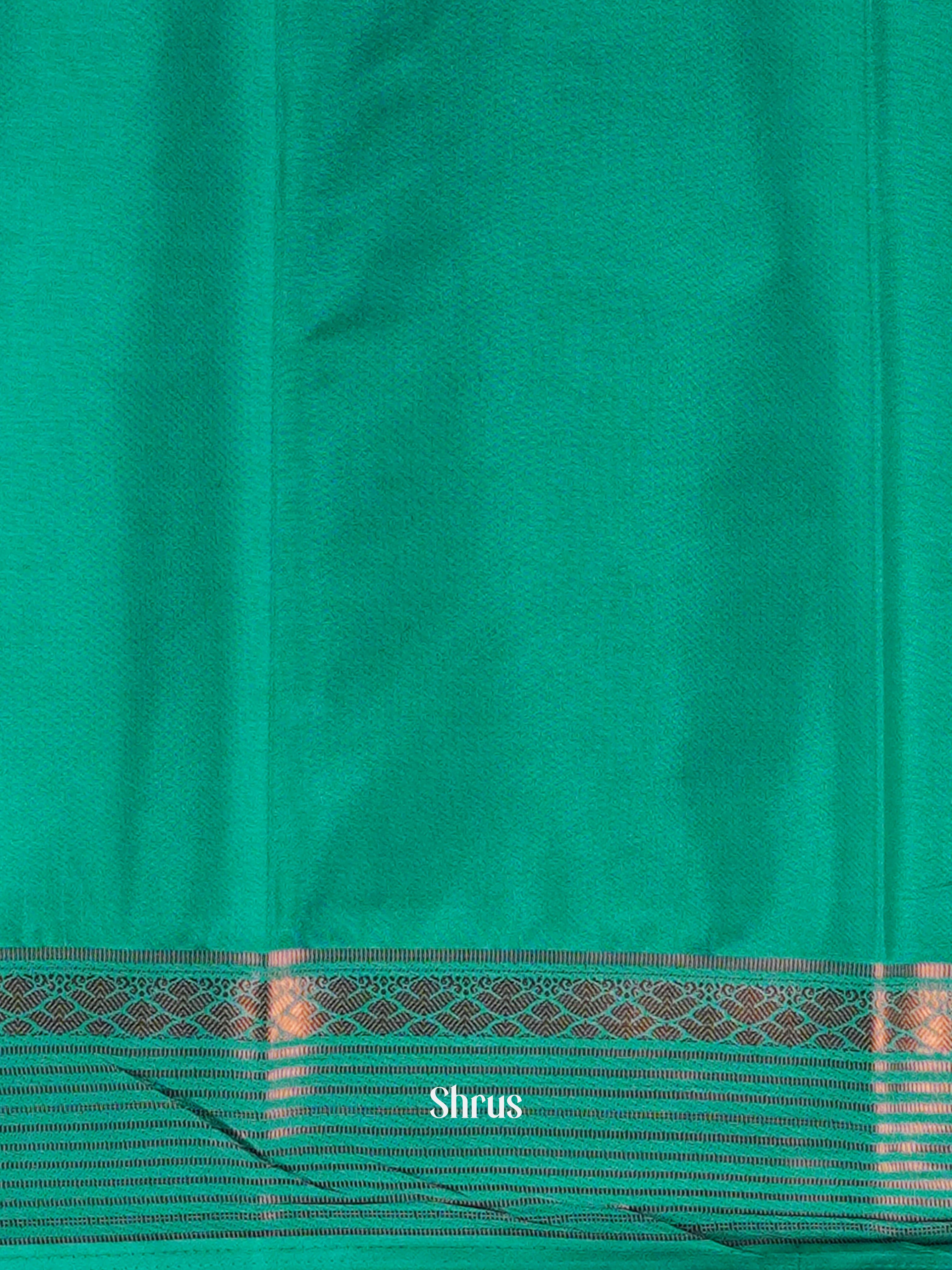 Purple & Green - Semi Mysoresilk - Shop on ShrusEternity.com