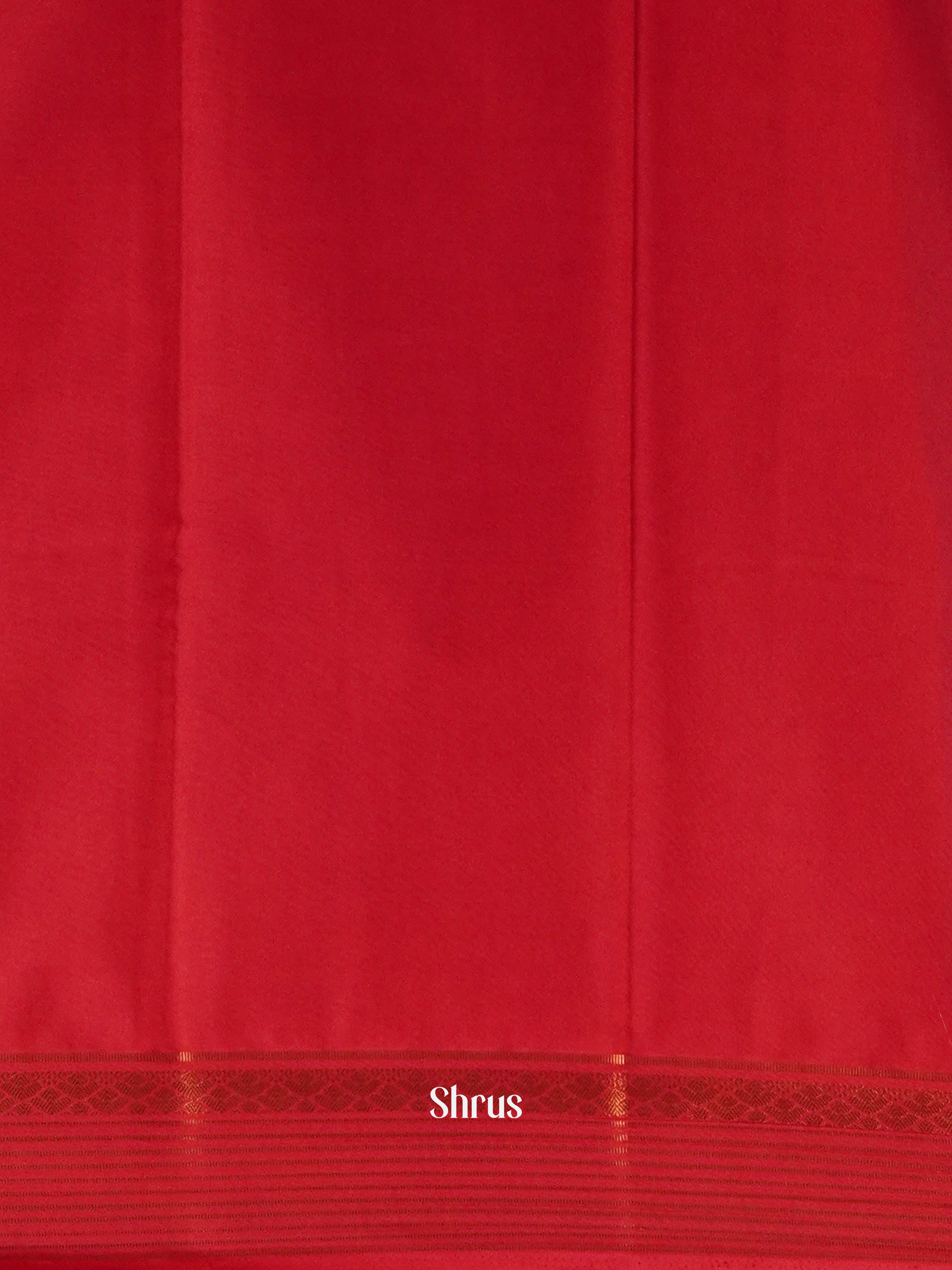 Green & Red - Semi Mysoresilk - Shop on ShrusEternity.com