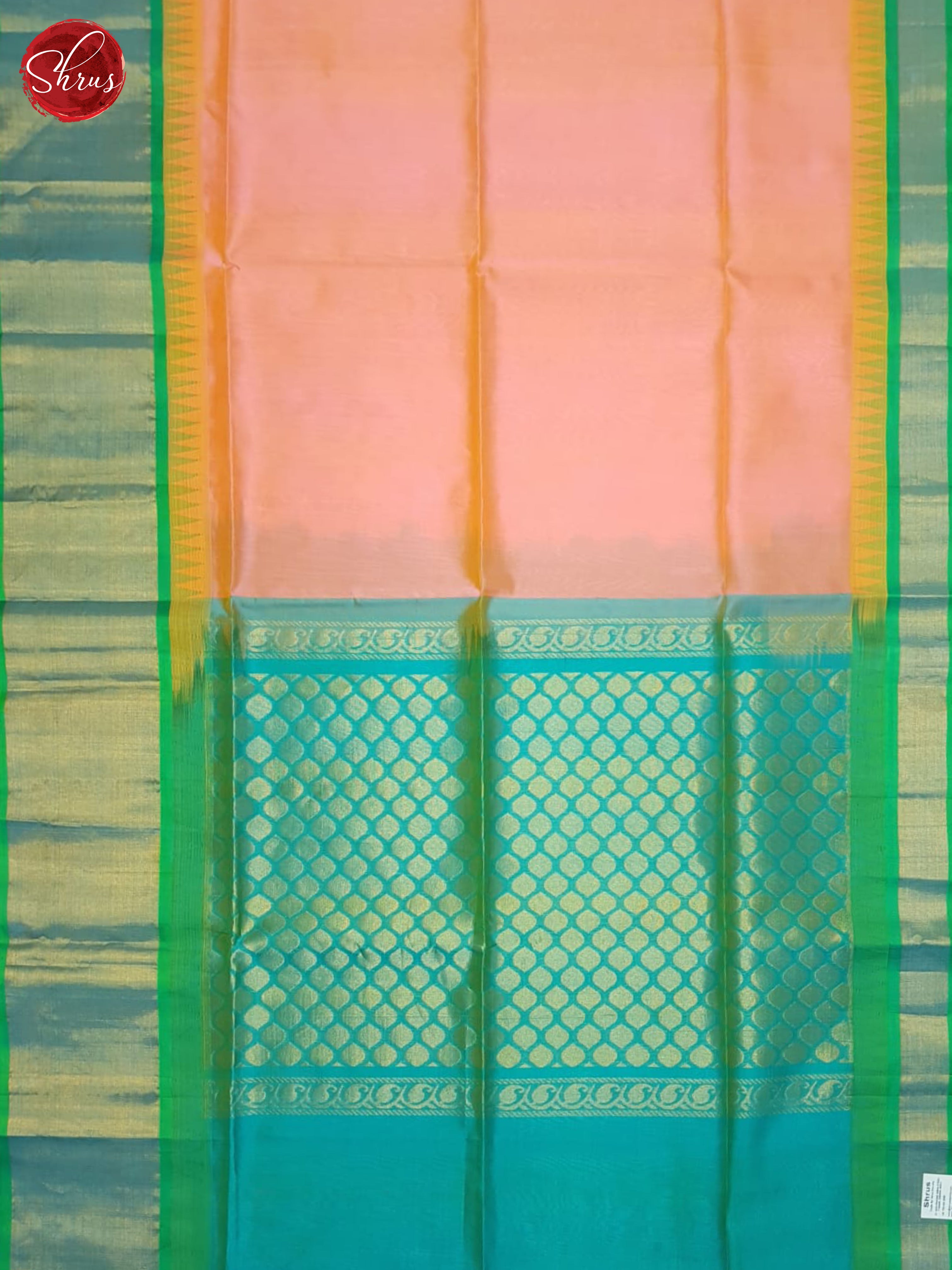 Double Shaded Orangeish Pink And Blue - Shop on ShrusEternity.com