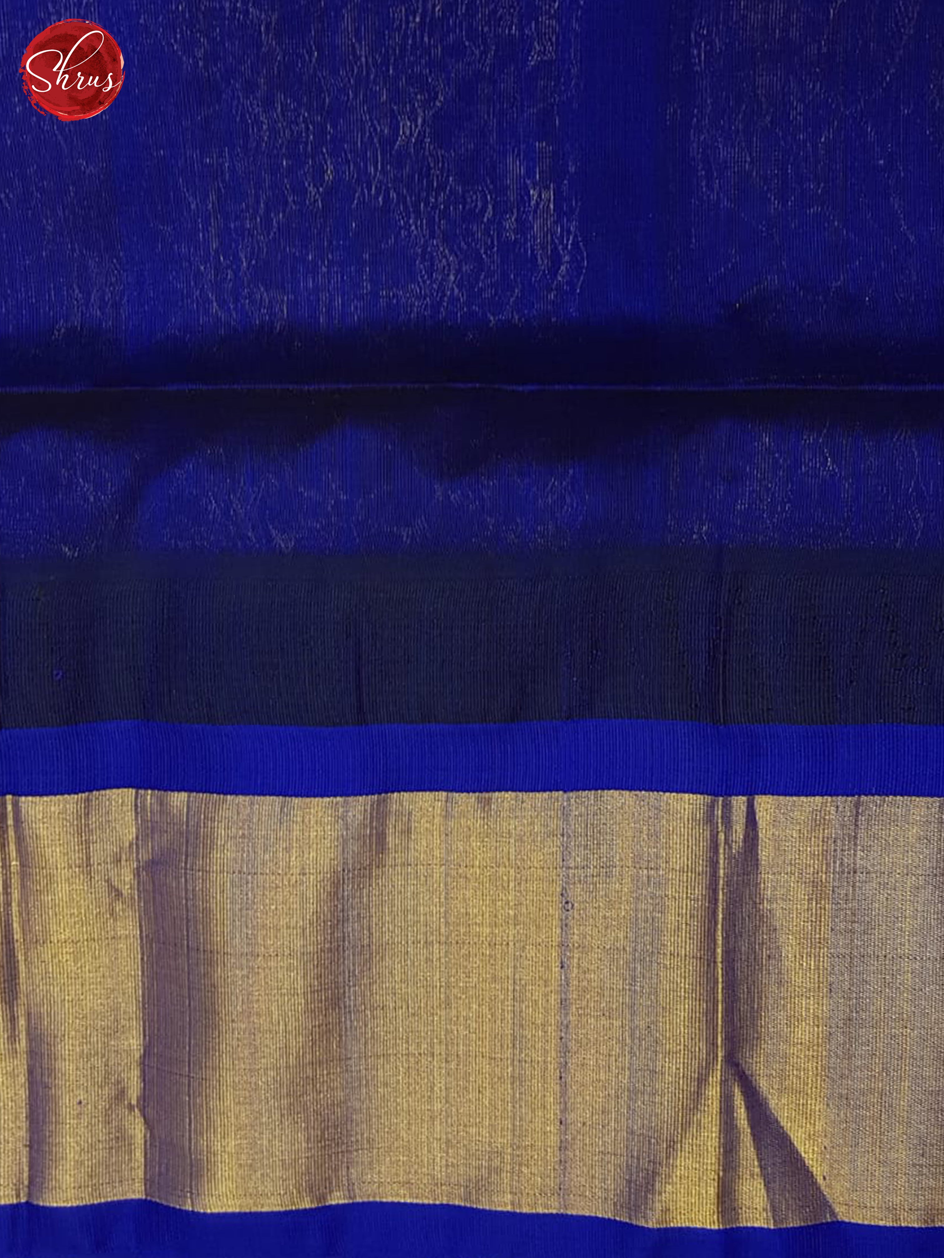 Pink And Blue- Silk Cotton saree - Shop on ShrusEternity.com