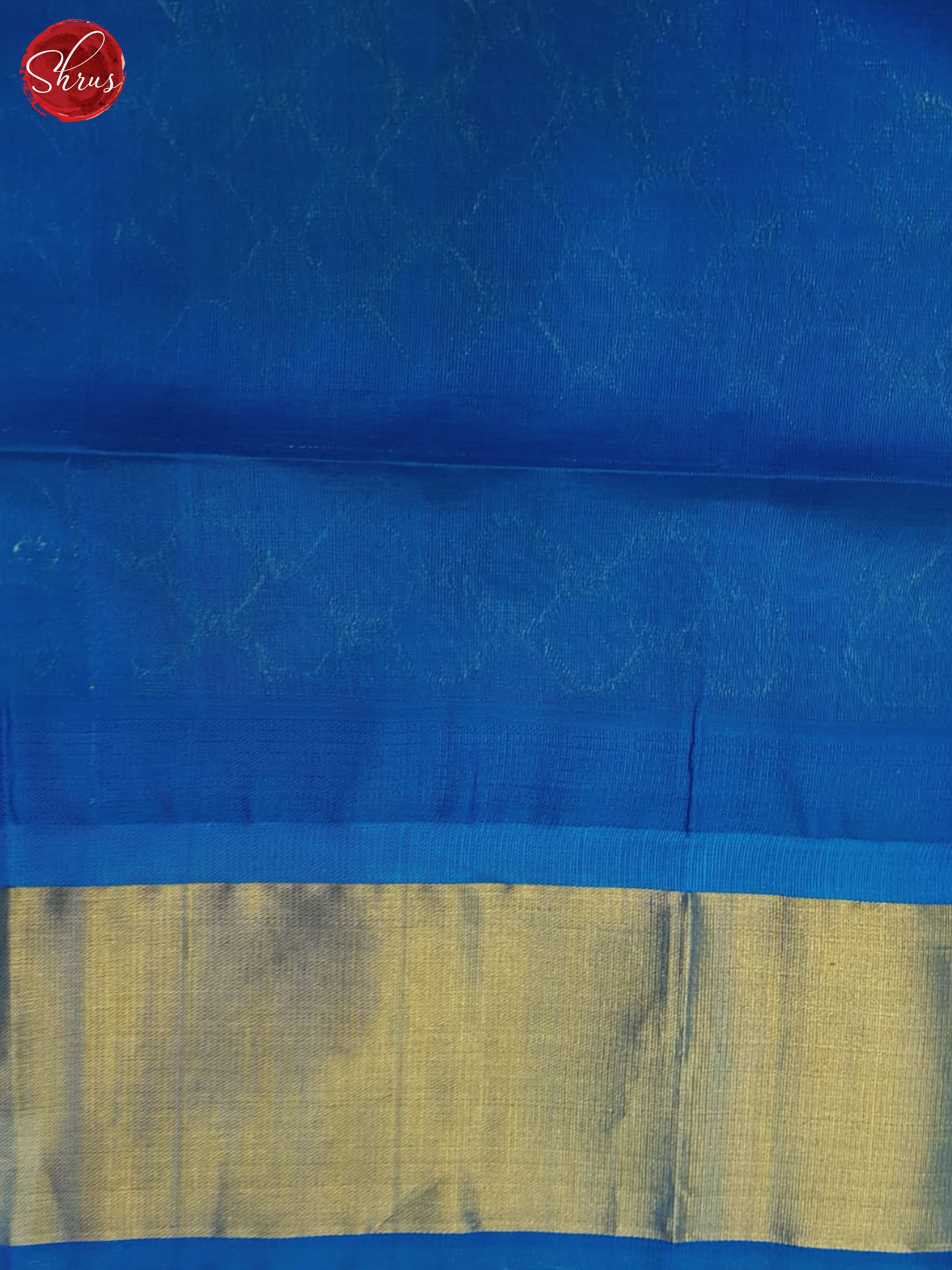 Green And Blue- Silk Cotton Saree - Shop on ShrusEternity.com