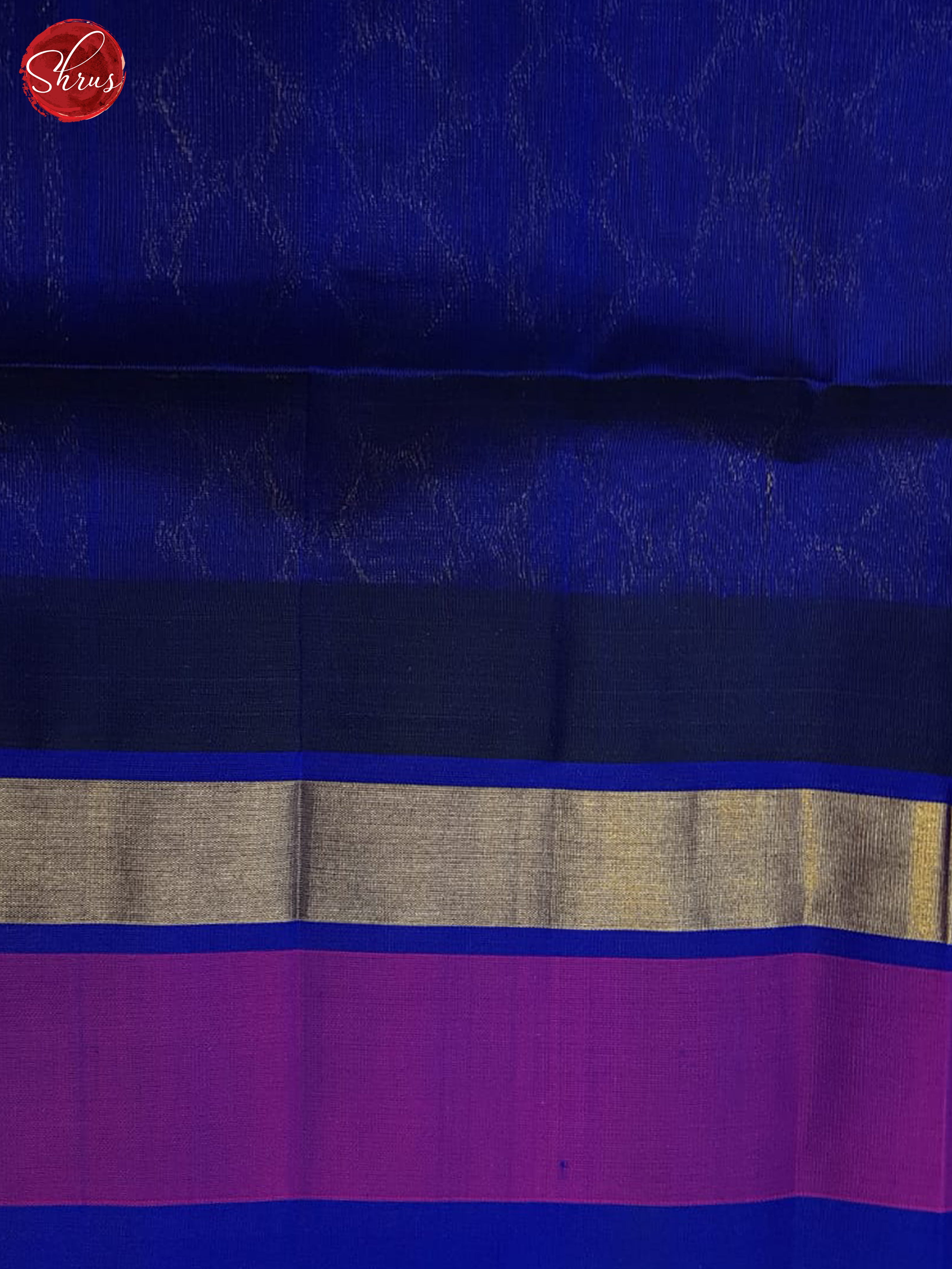 Green And Blue- Silk Cotton Saree - Shop on ShrusEternity.com