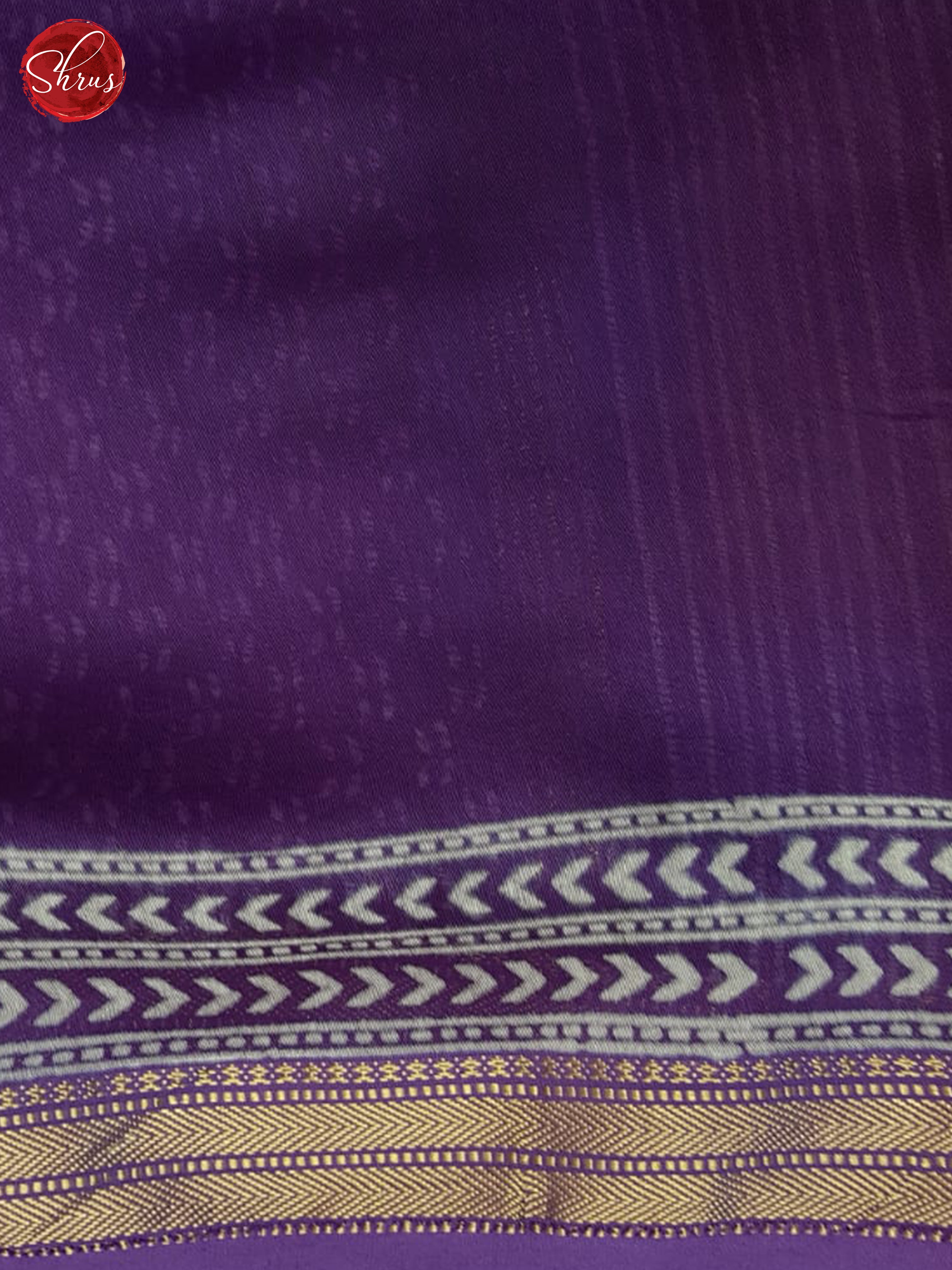 Violet - Maheshwari silkcotton Saree - Shop on ShrusEternity.com