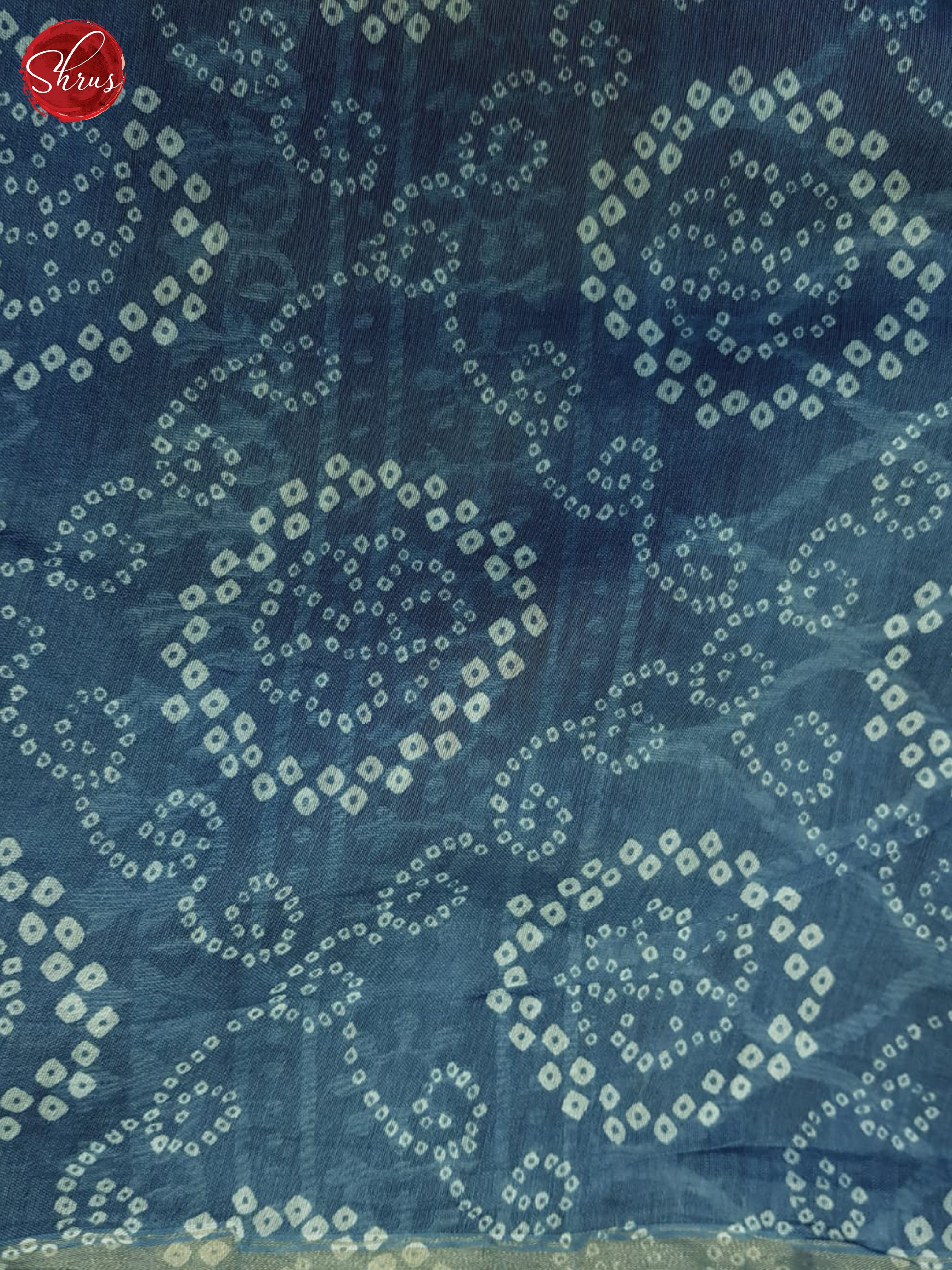 Blue(Single tone)-Maheshwari Silk Cotton Saree - Shop on ShrusEternity.com