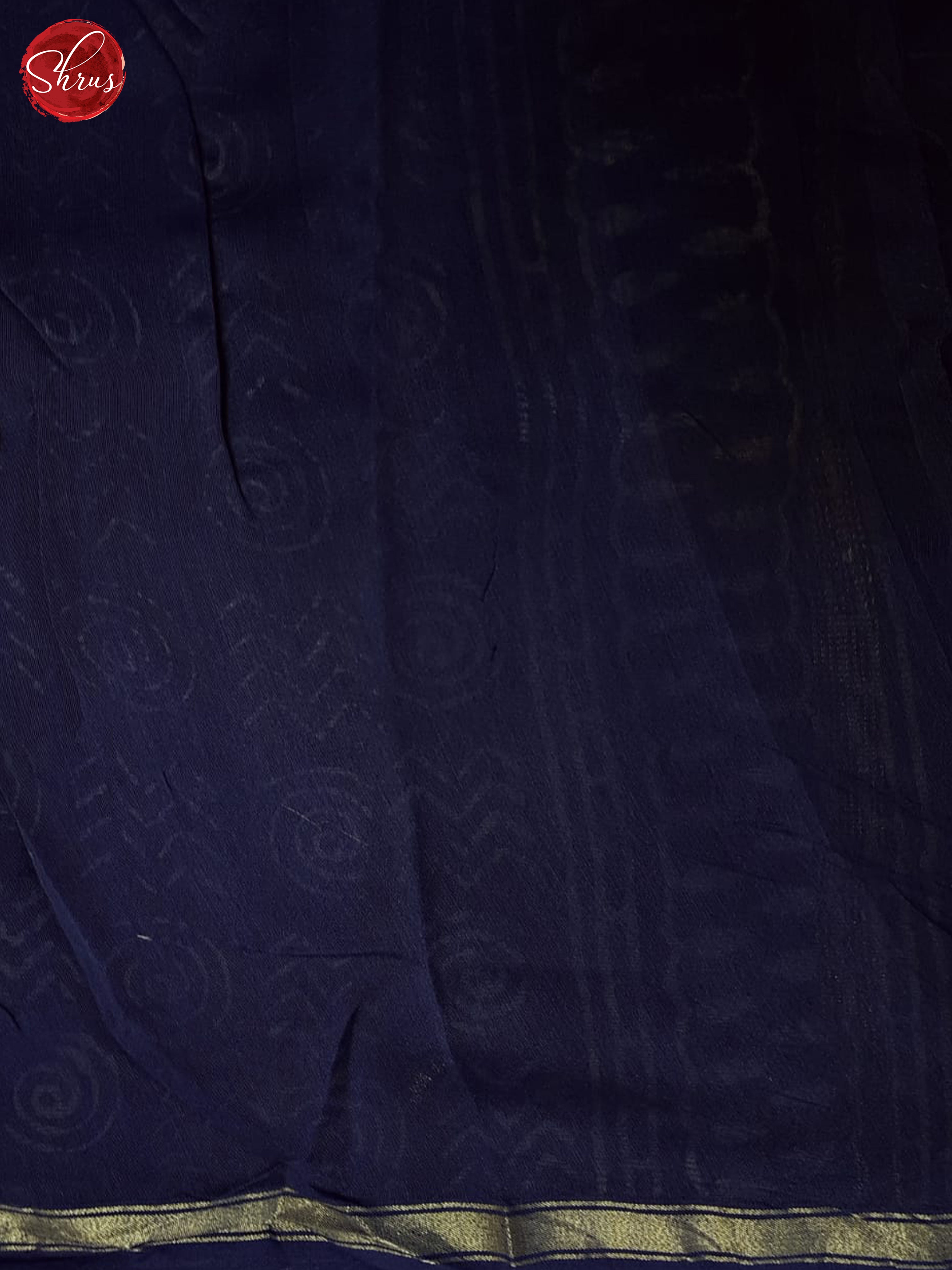 Blue(Single tone)-Maheshwari Silk Cotton Saree - Shop on ShrusEternity.com