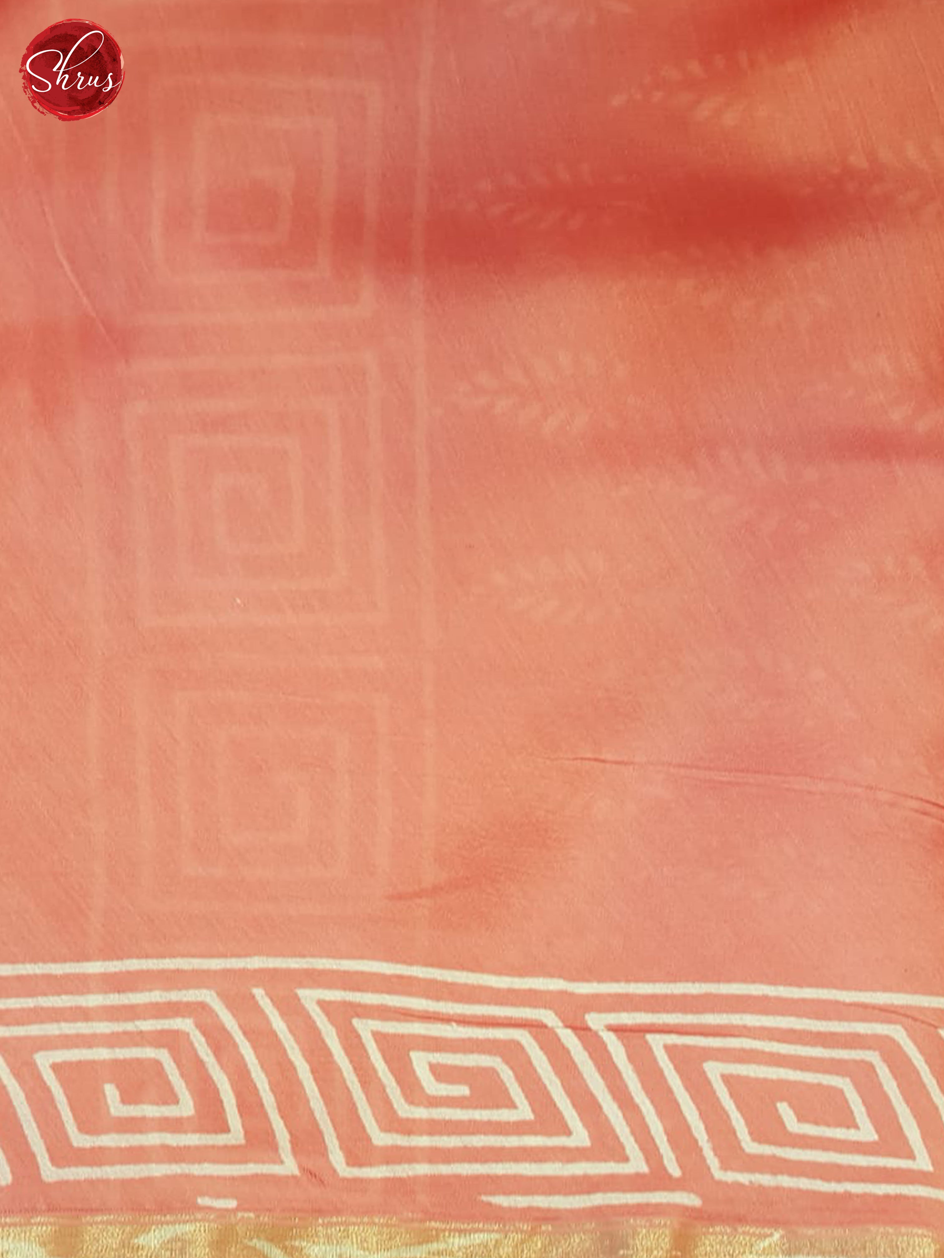 Pink(Single Tone)- Maheshwari Silk Cotton saree - Shop on ShrusEternity.com