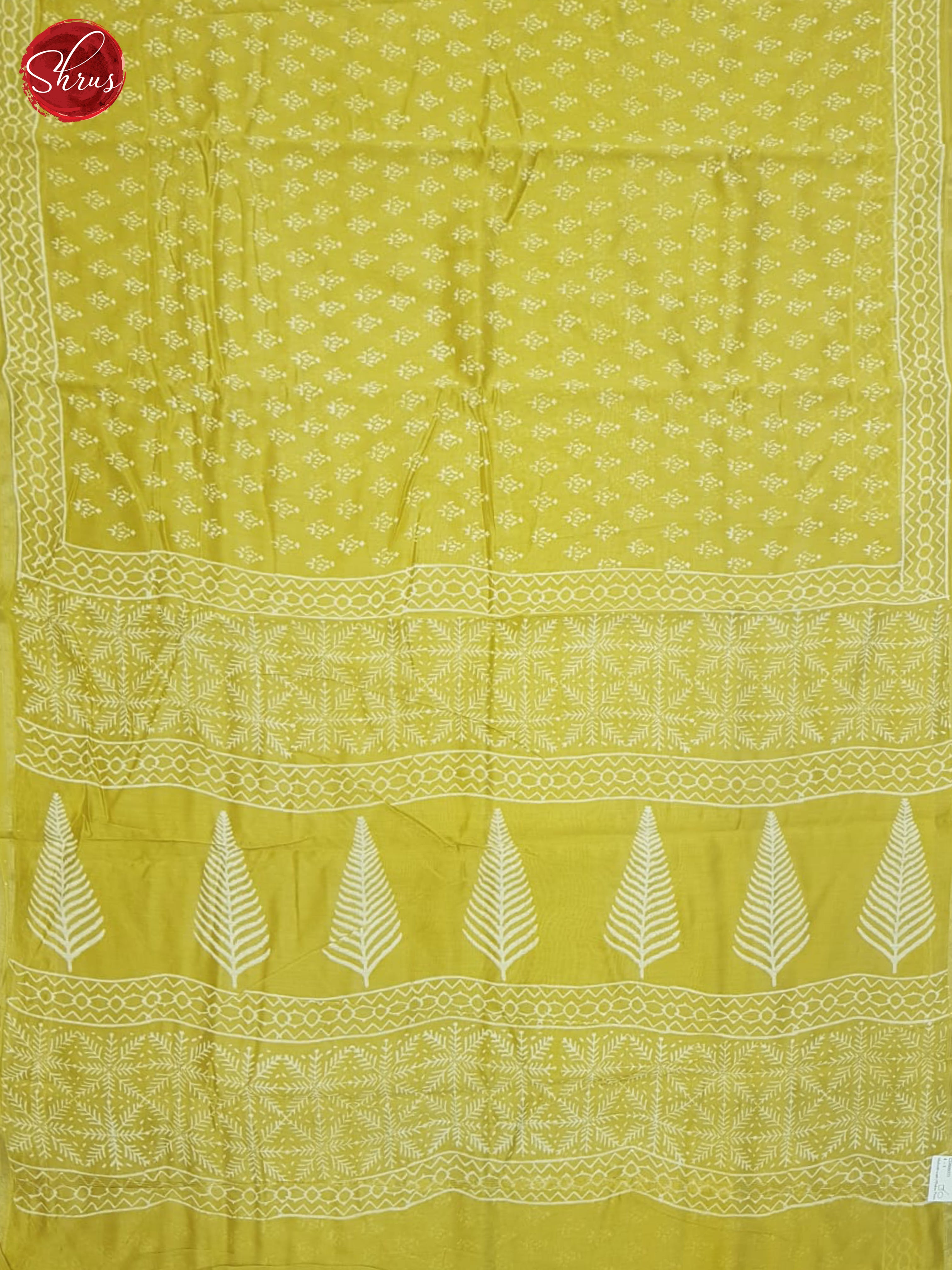 Green(Single Tone)- Maheshwari Silk Cotton Saree - Shop on ShrusEternity.com