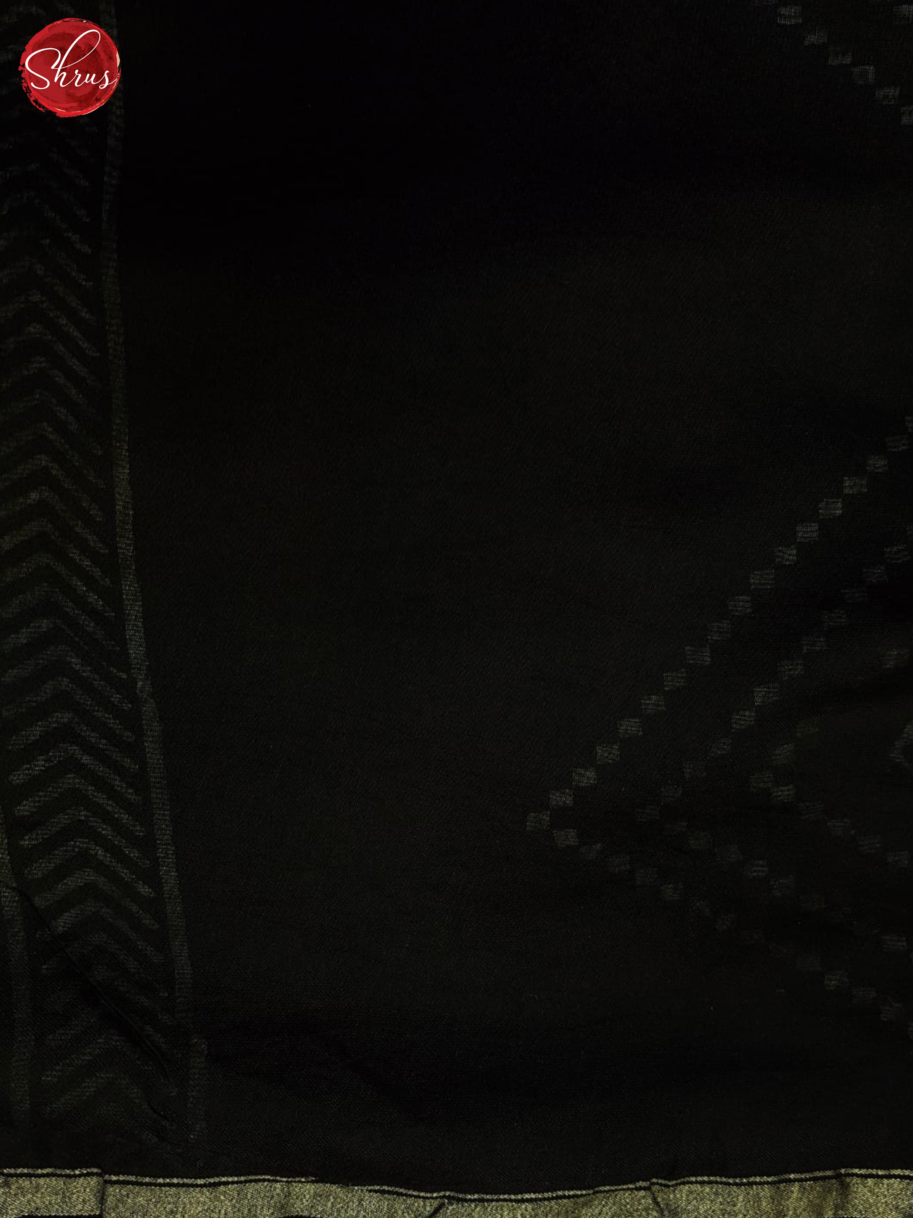 Black - Maheshwari silkcotton Saree - Shop on ShrusEternity.com