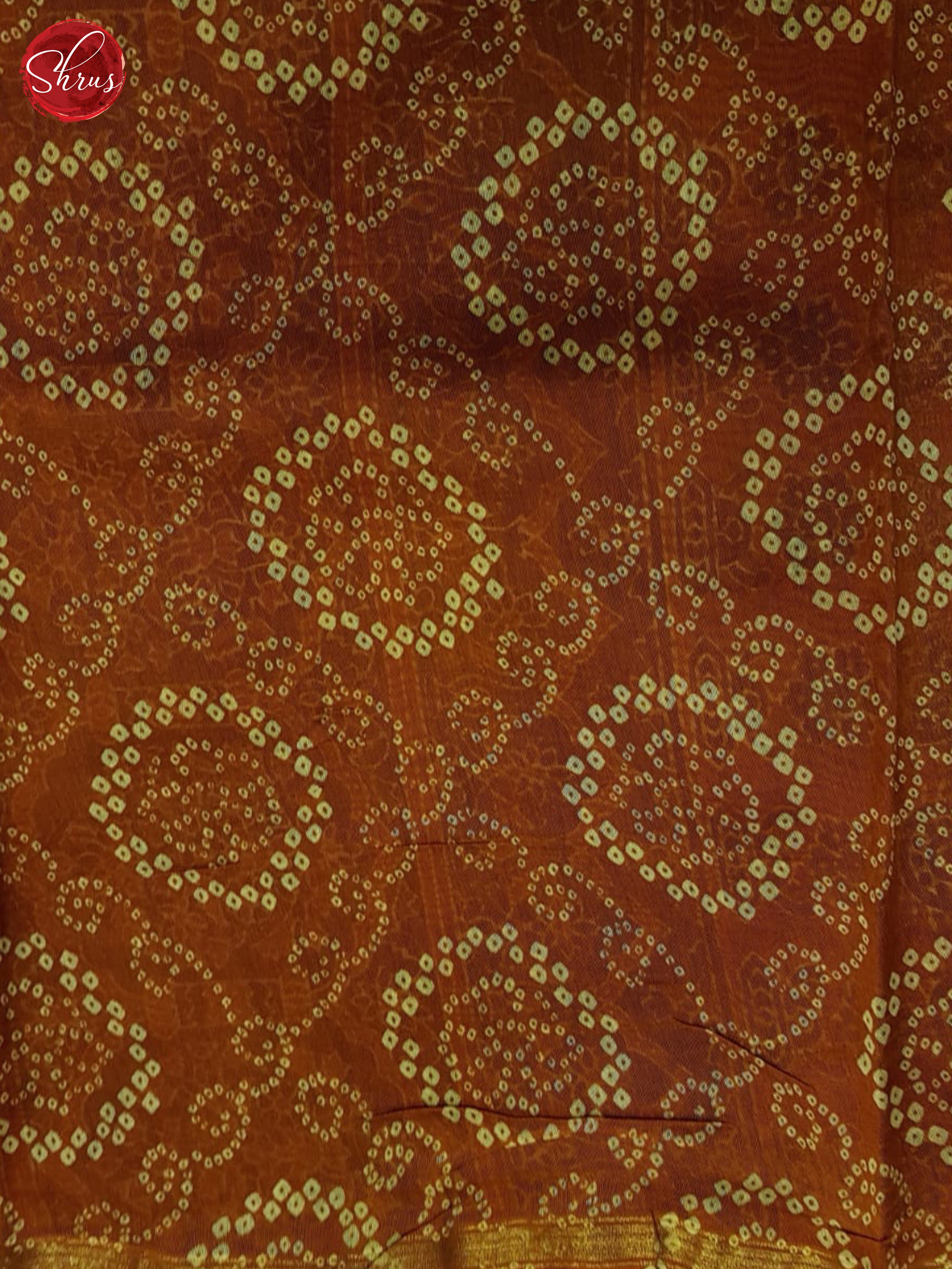 Blue And Honey- Maheshwari Silk Cotton Saree - Shop on ShrusEternity.com