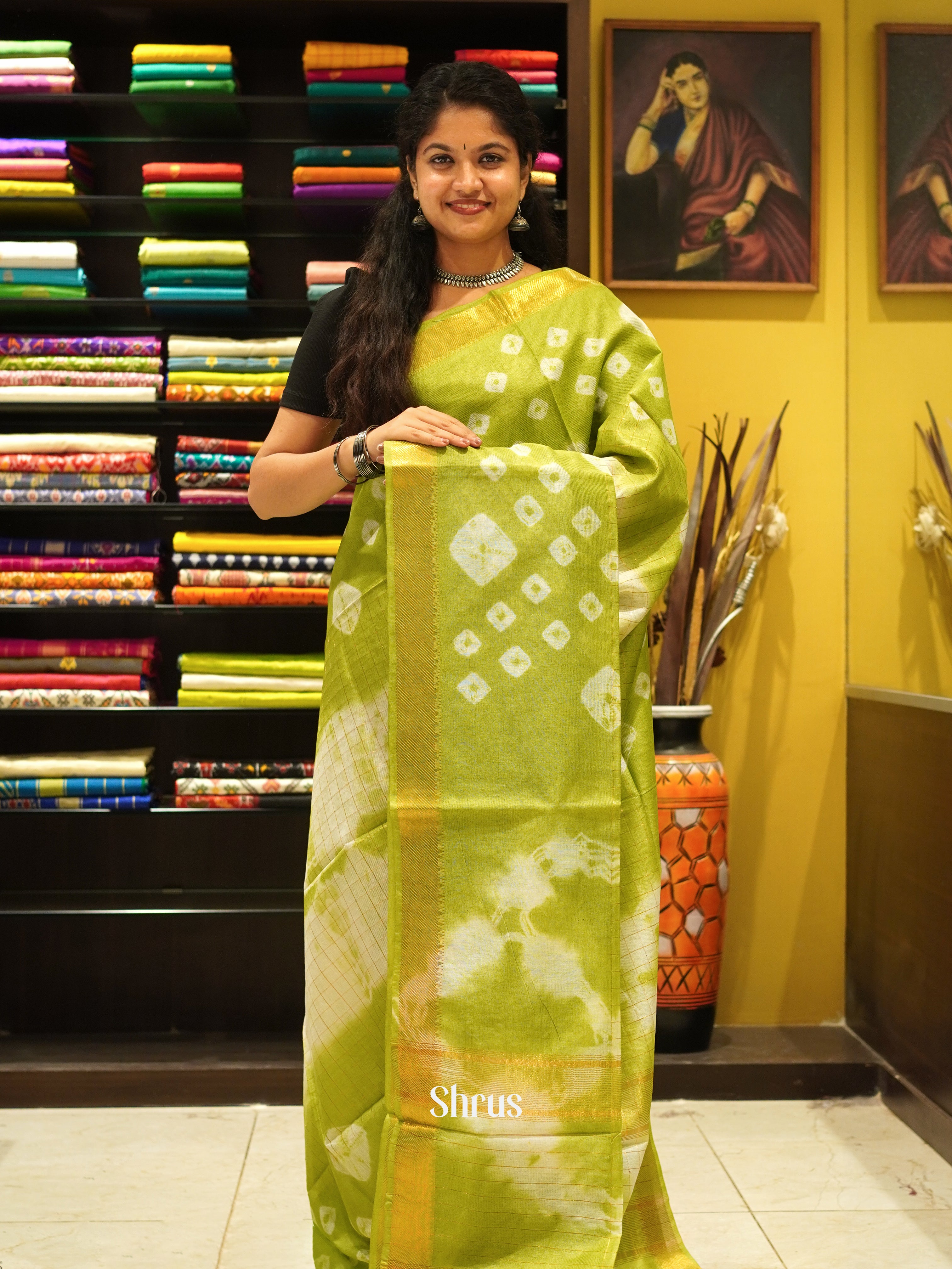 CDS06096 - Shibori Saree - Shop on ShrusEternity.com