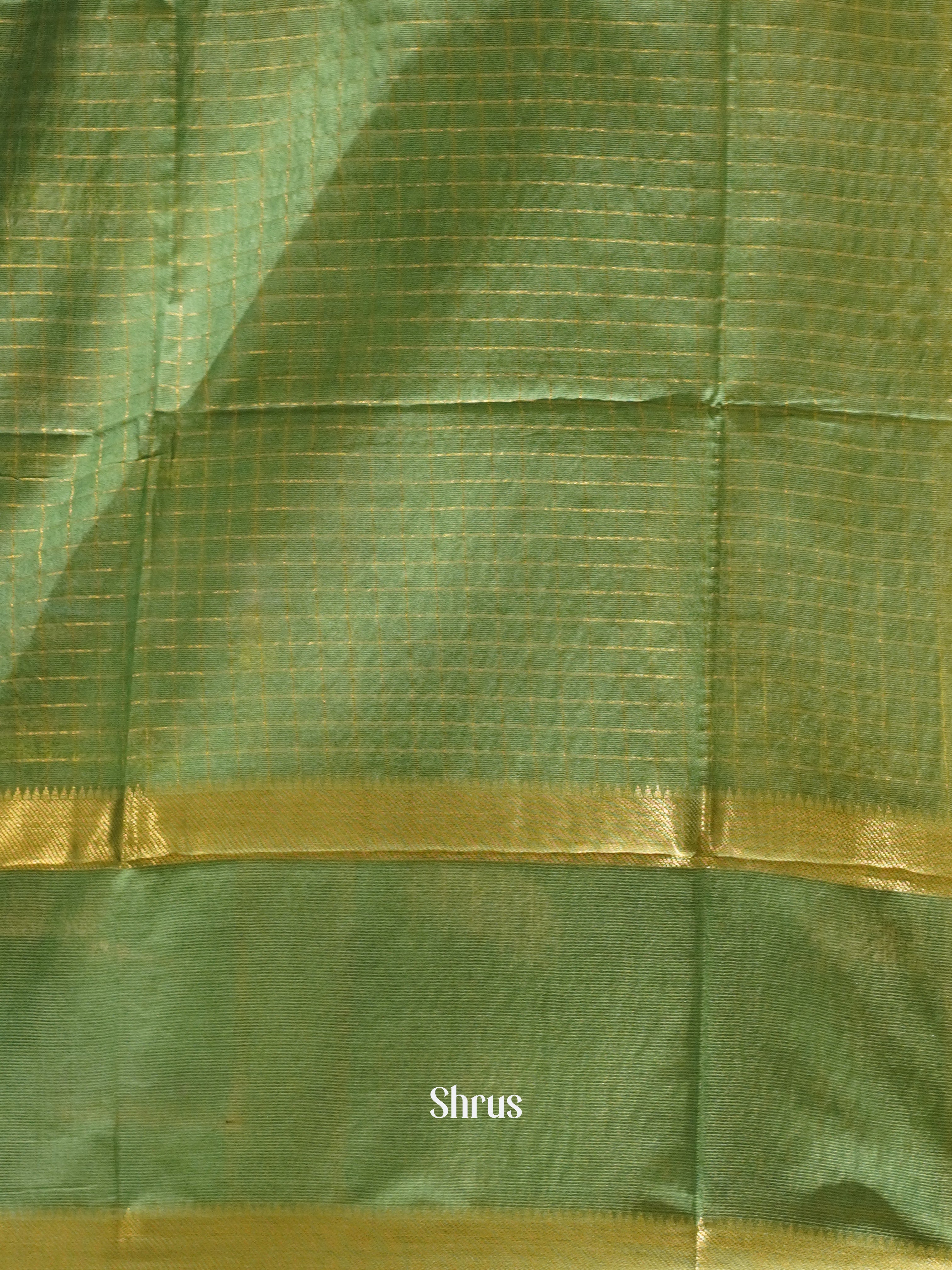 Green - Shibori Saree - Shop on ShrusEternity.com