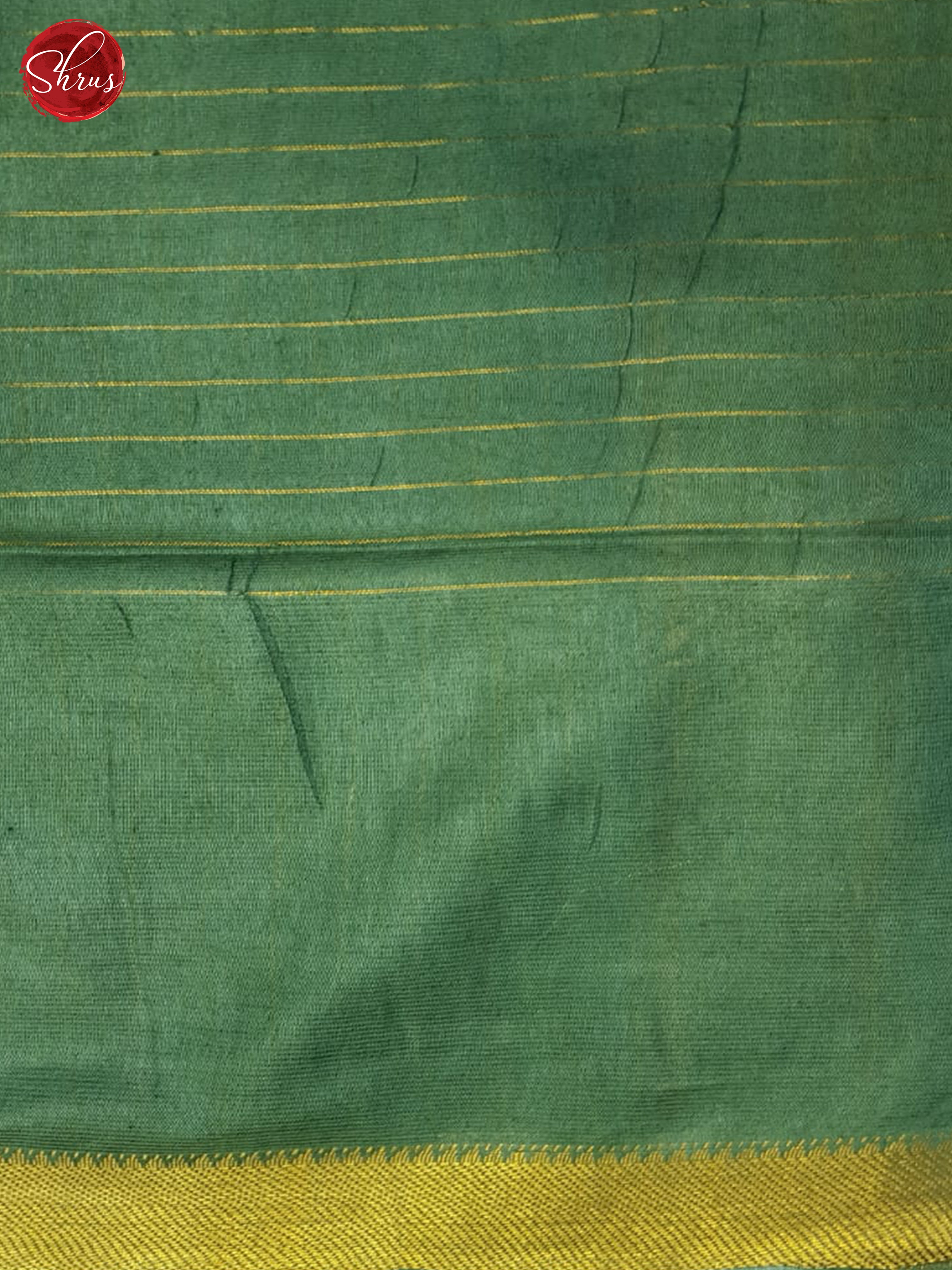Green & Light Green - Shibori Saree - Shop on ShrusEternity.com