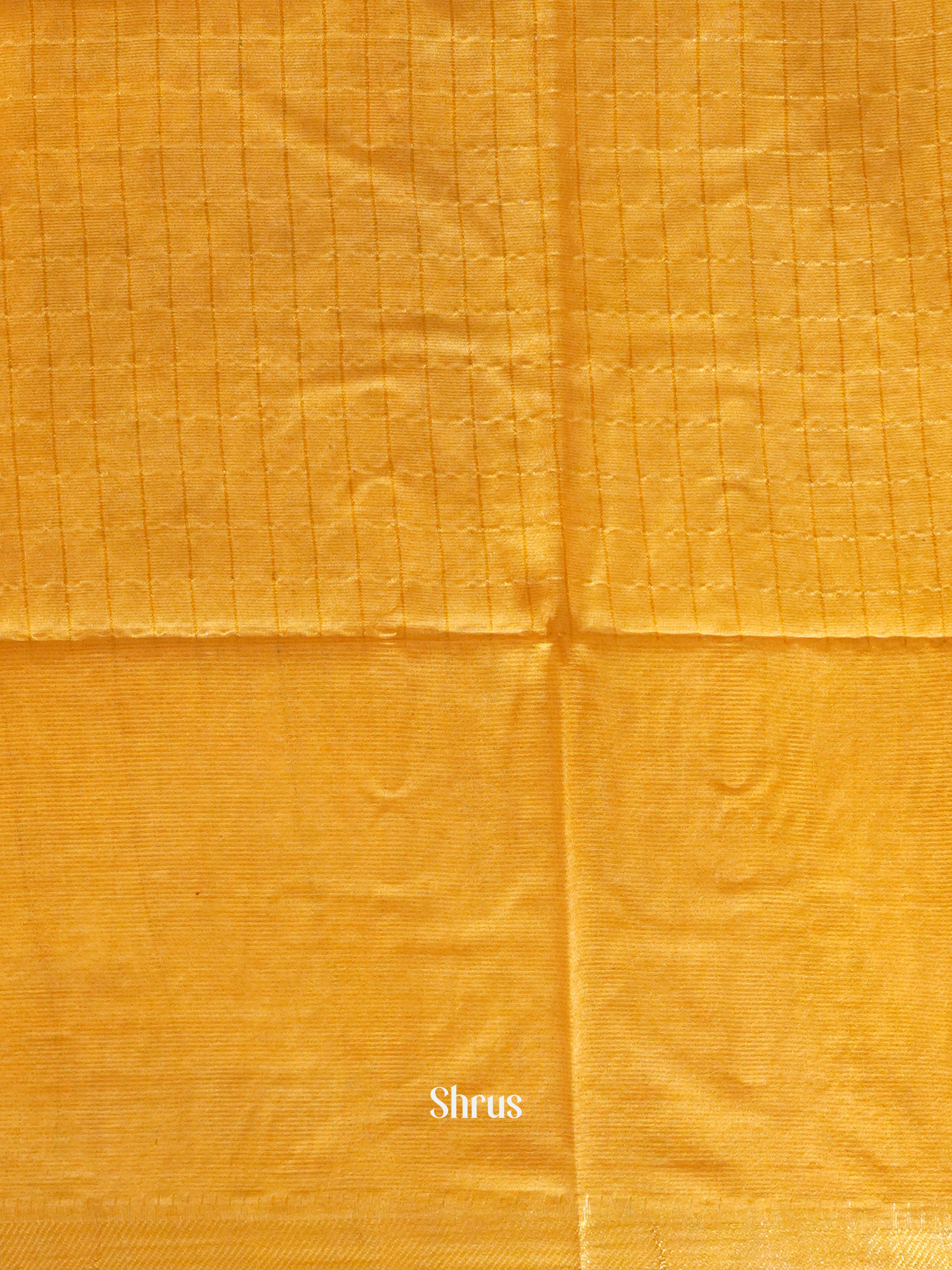 Maroon & Yellow -Shibori Saree - Shop on ShrusEternity.com