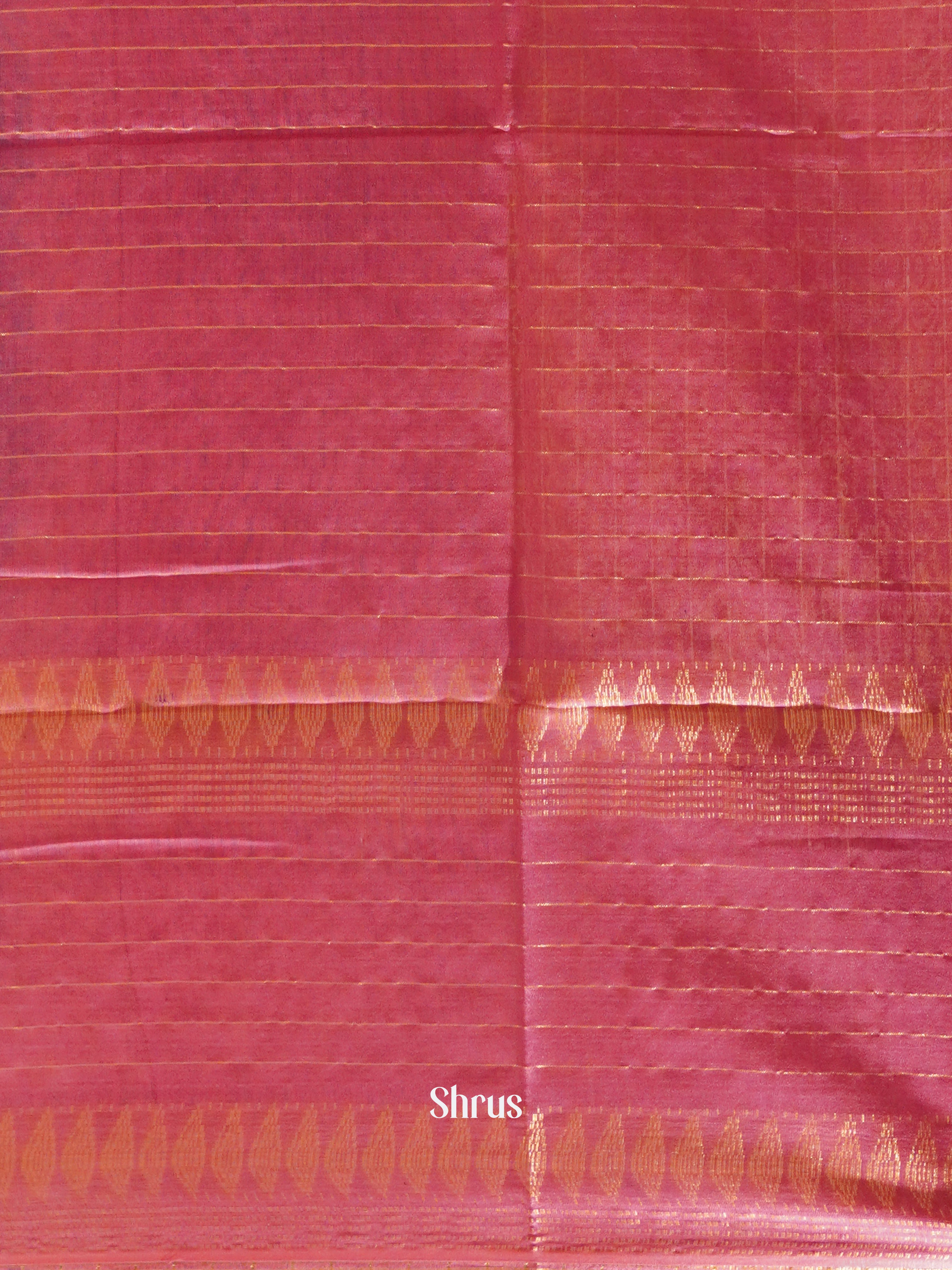 Blue & Pink - Shibori Saree - Shop on ShrusEternity.com