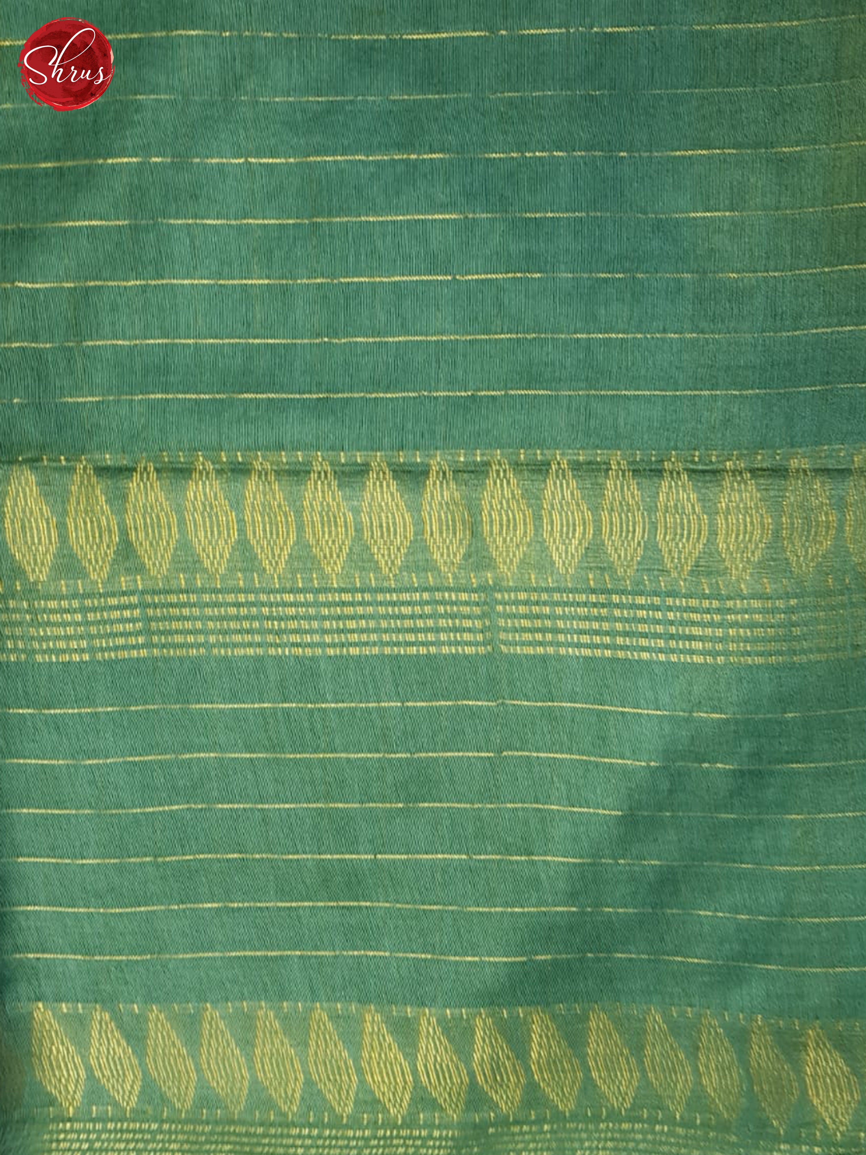 Green & Light Green - Shibori Saree - Shop on ShrusEternity.com