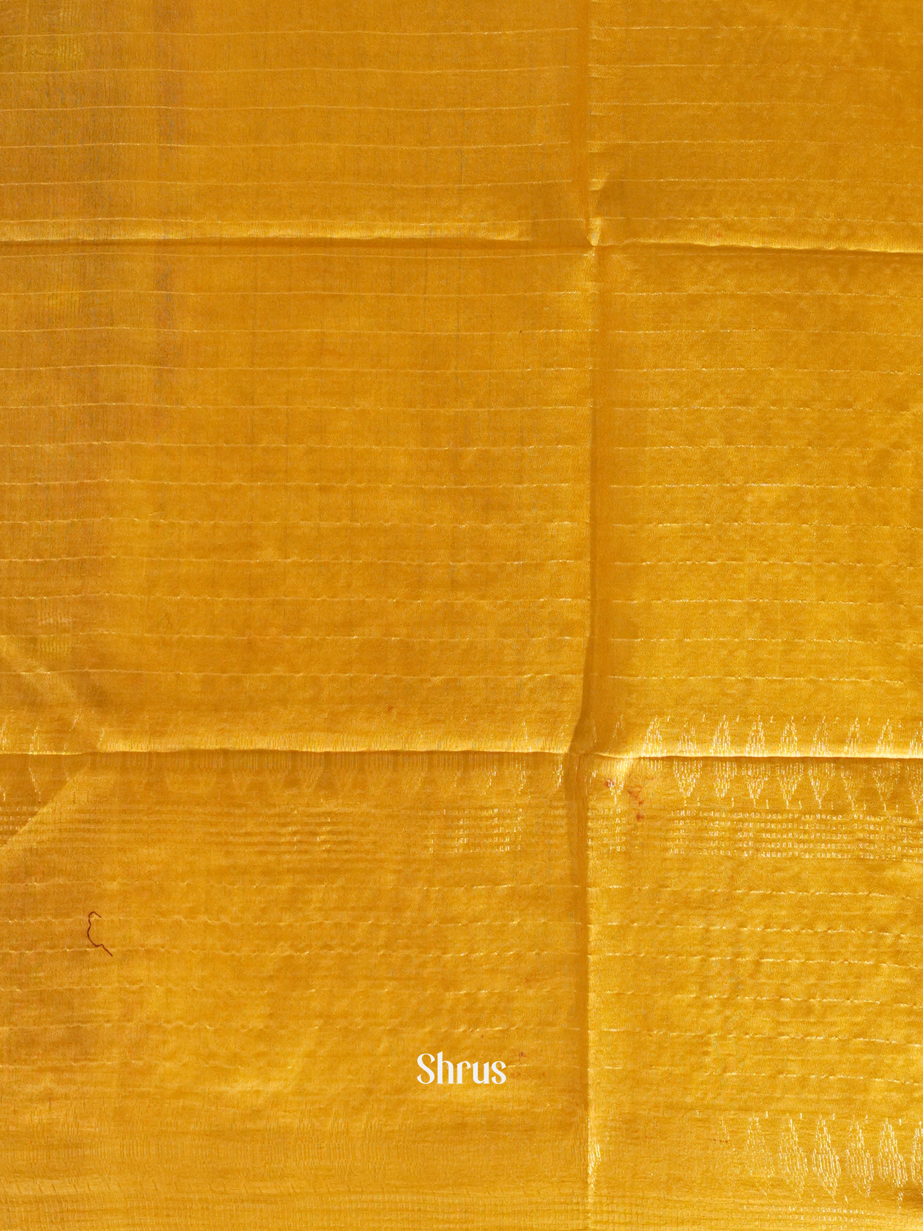 Brown & Yellow - Shibori Saree - Shop on ShrusEternity.com