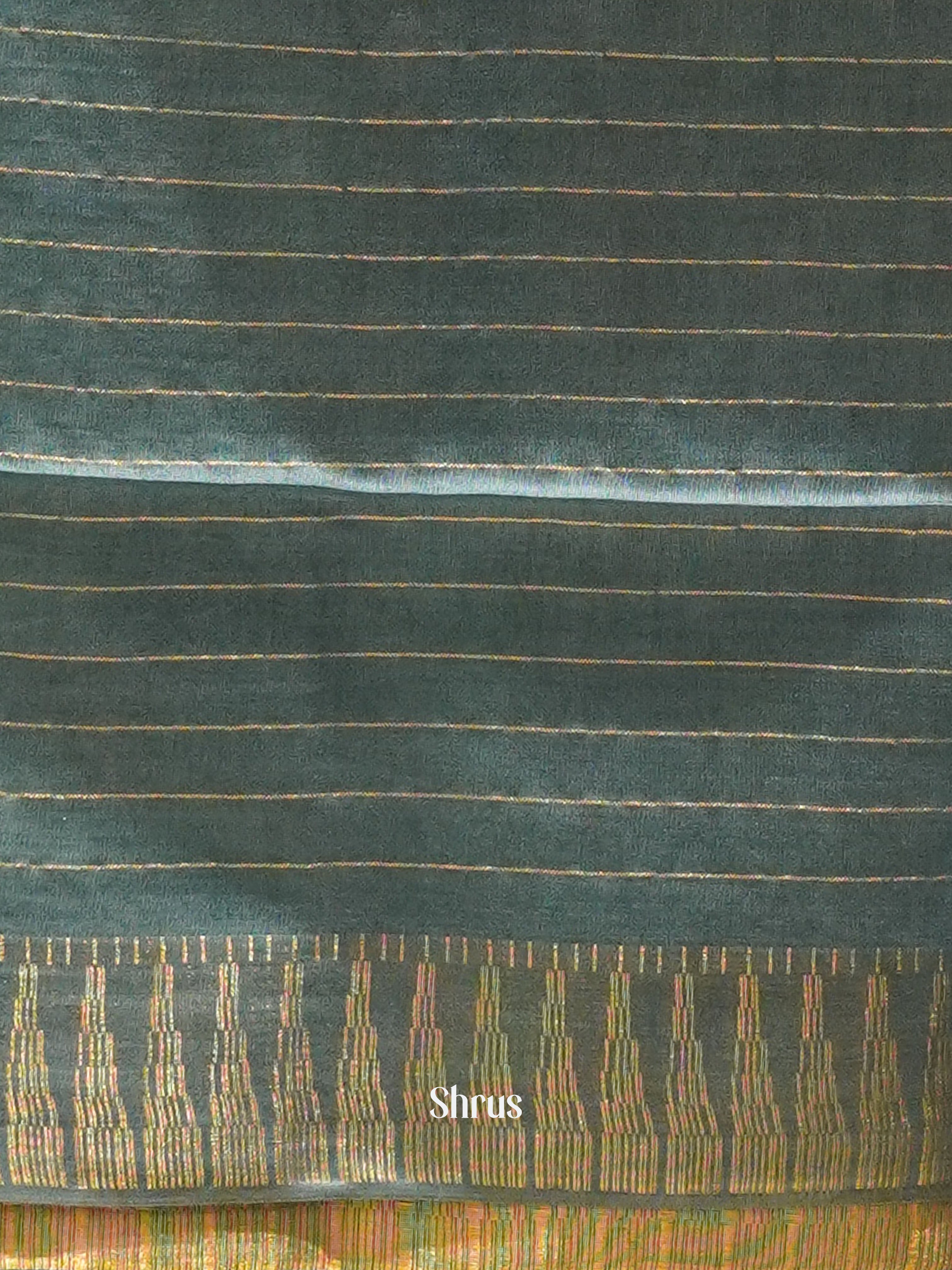 Black & Grey - Shibori Saree - Shop on ShrusEternity.com